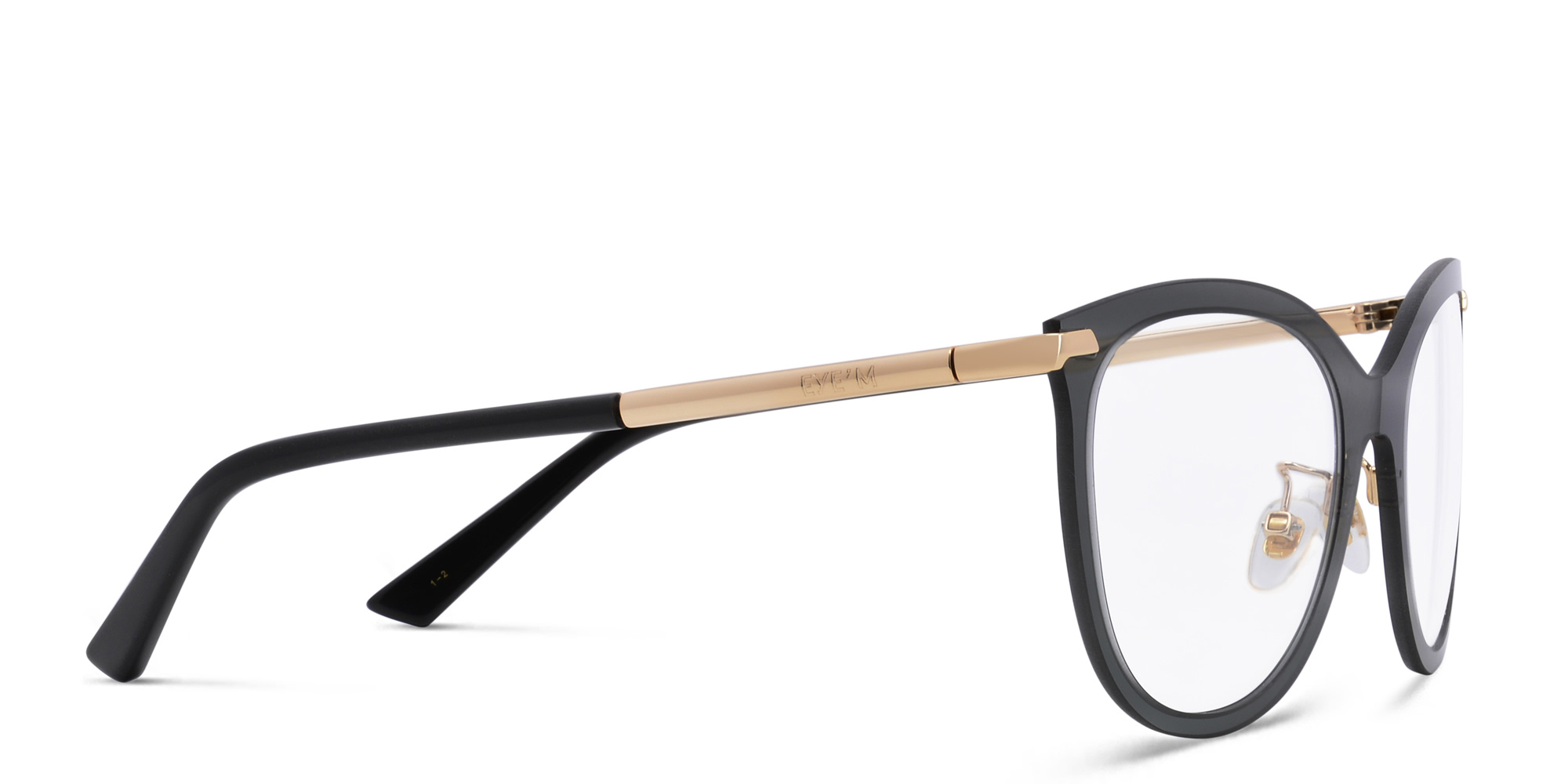 Shop EYE'M Cat Eye Eyeglasses in Grey online.