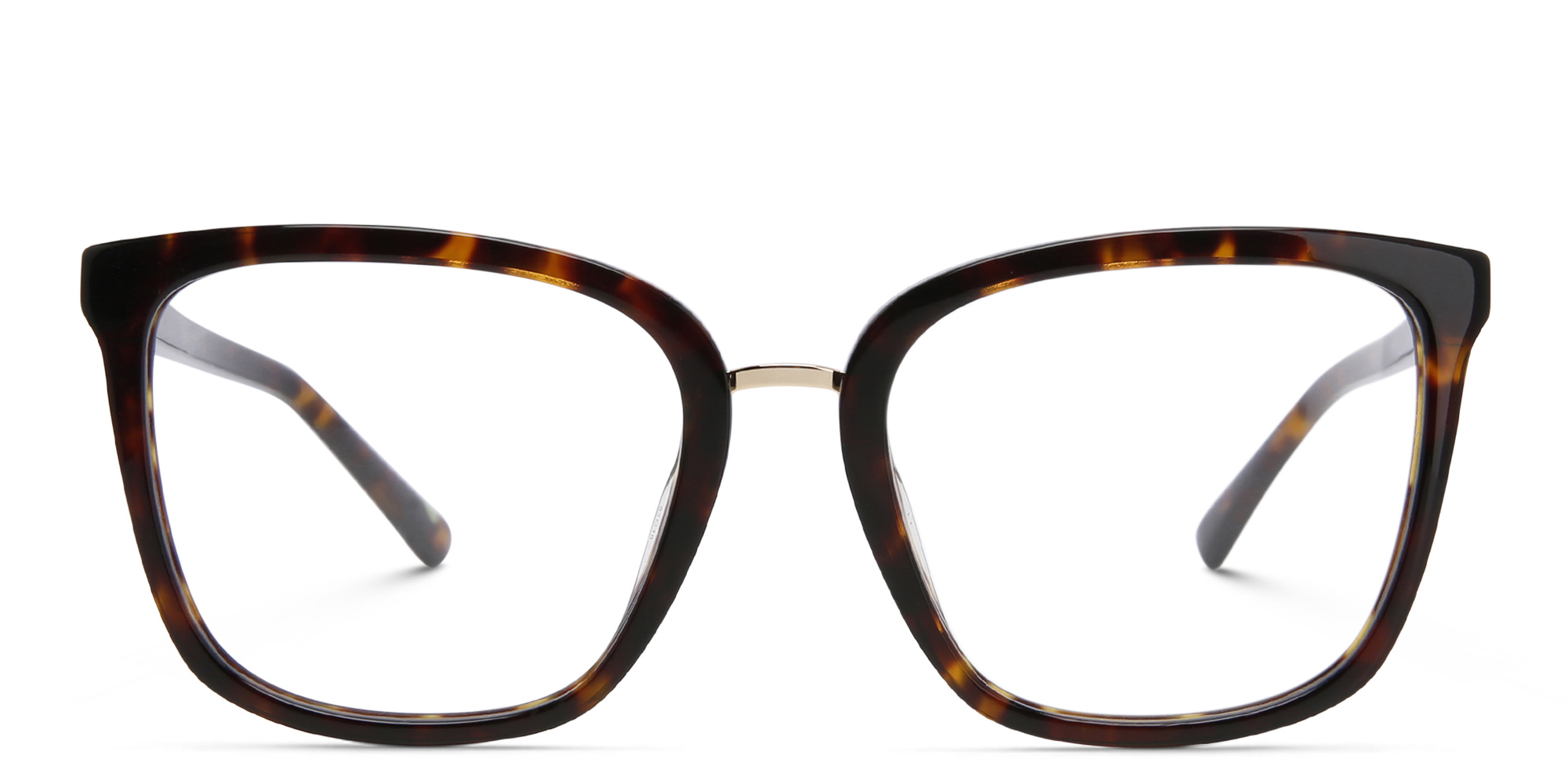 EYE'M Square Eyeglasses in Havana – Product Photo 1