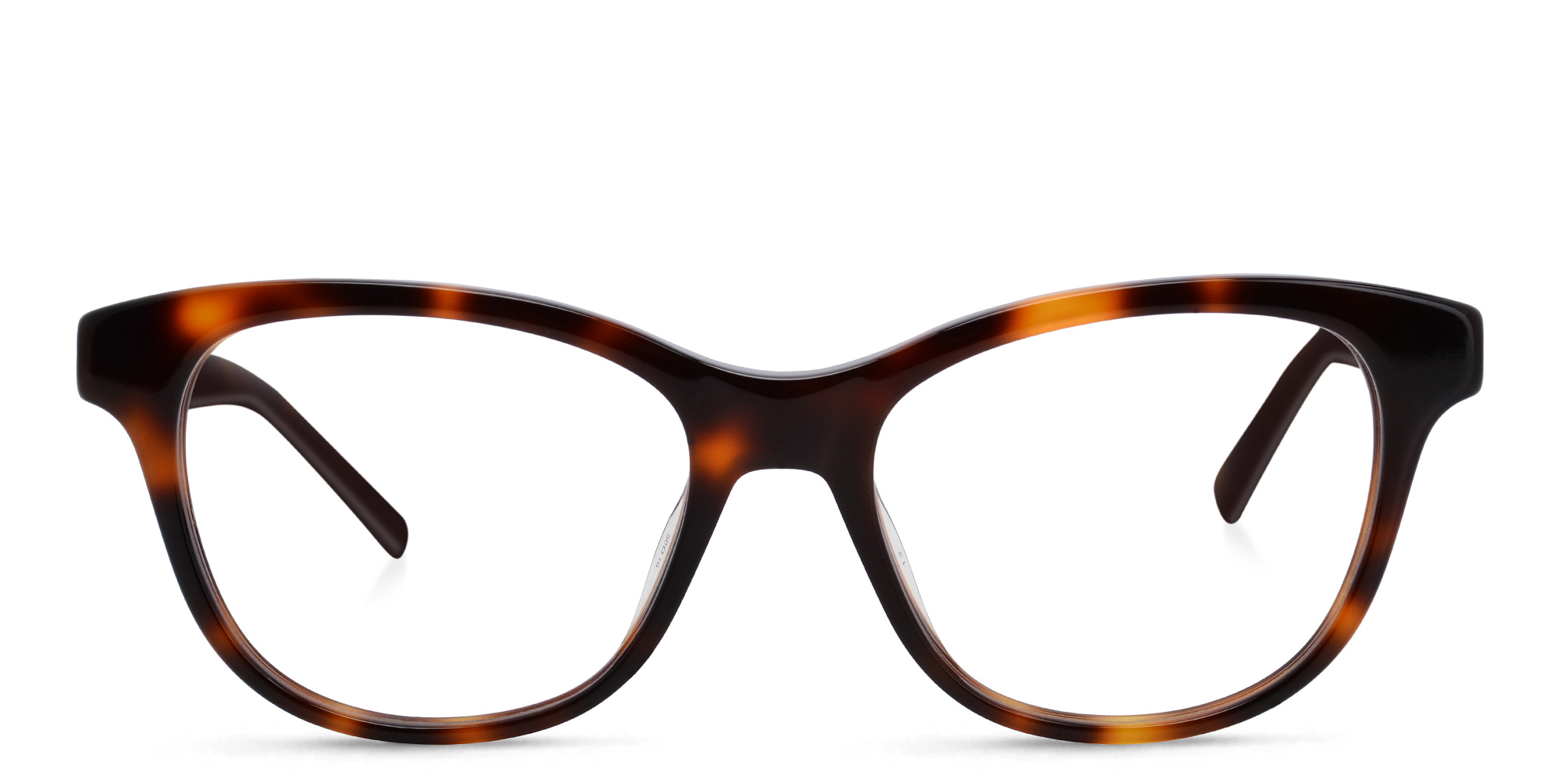 EYE'M Square Eyeglasses in Havana – Product Photo 1