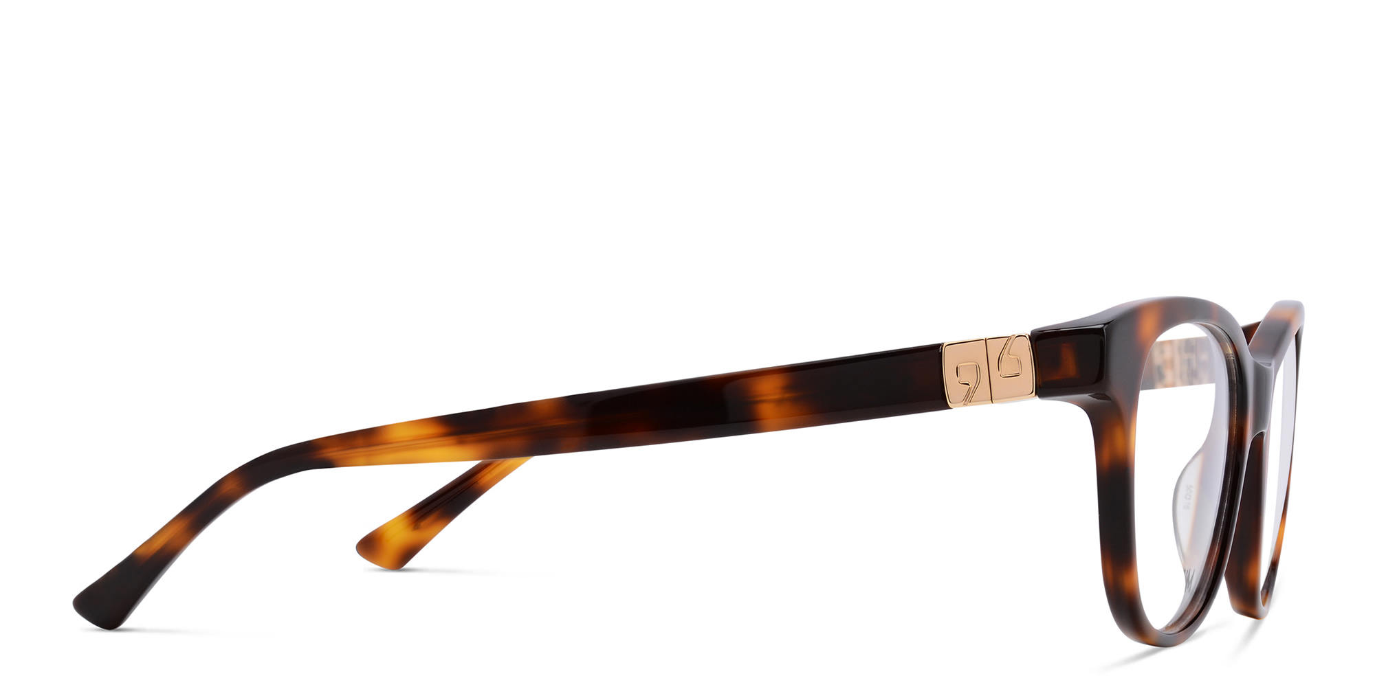 EYE'M Square Eyeglasses in Havana – Product Photo 3