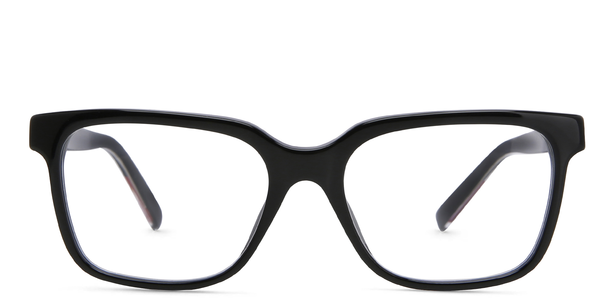 Shop EYE'M Rectangle Eyeglasses in Black online.