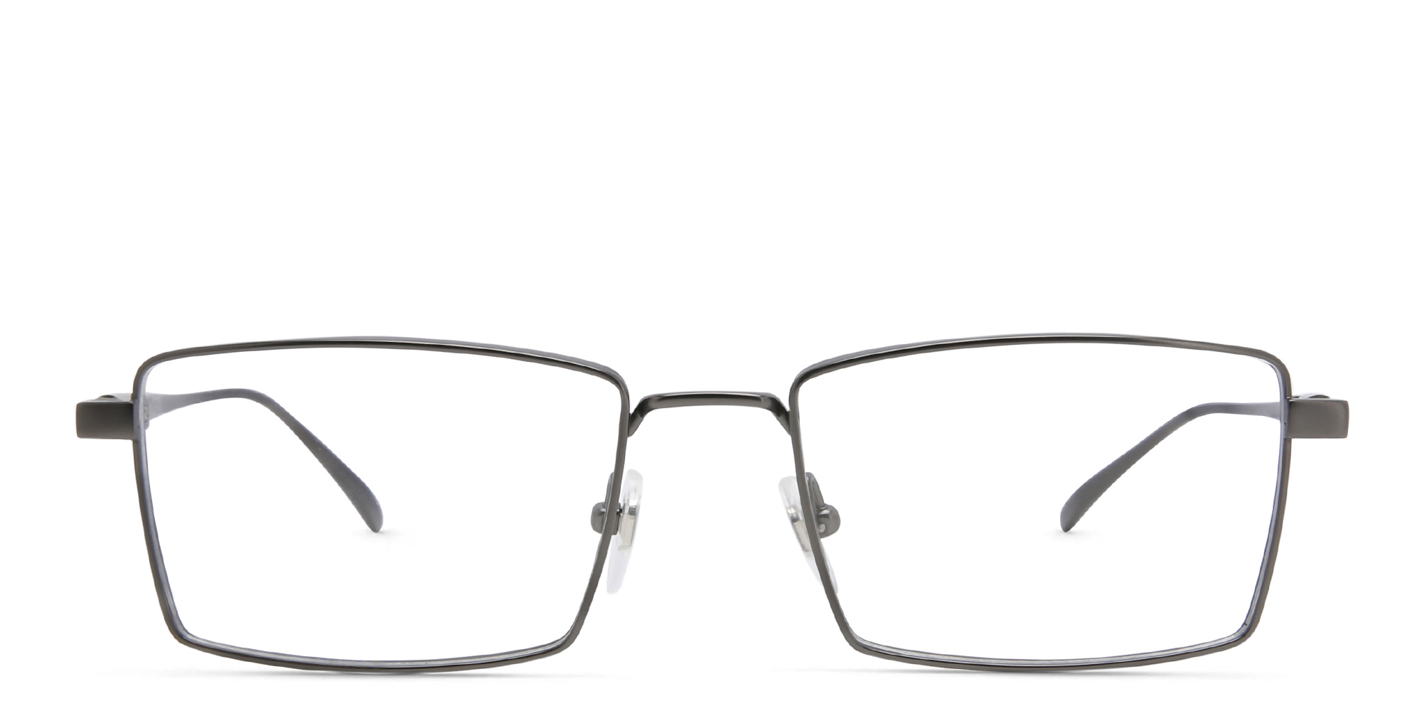 EYE'M Rectangle Eyeglasses in Gunmetal – Product Photo 1