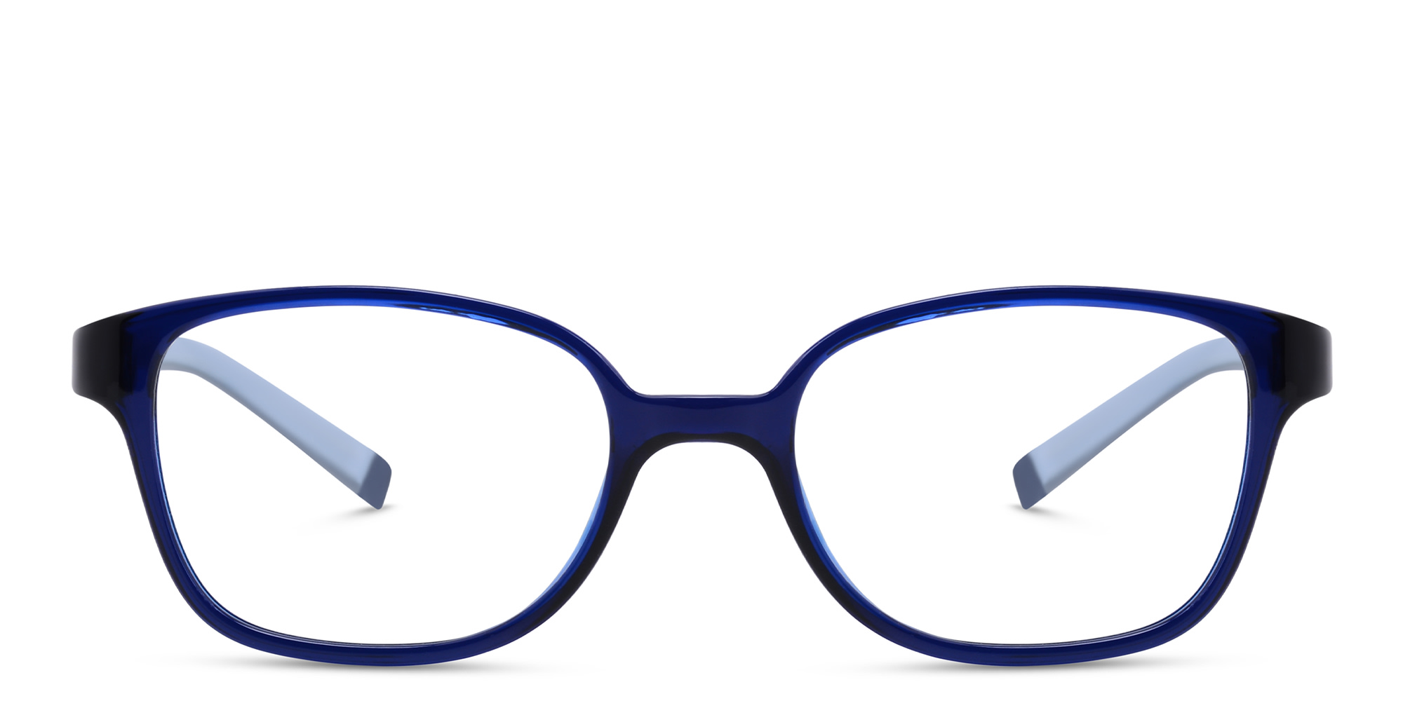 Shop EYE'M Kids Rectangle Eyeglasses in Dark Blue online.