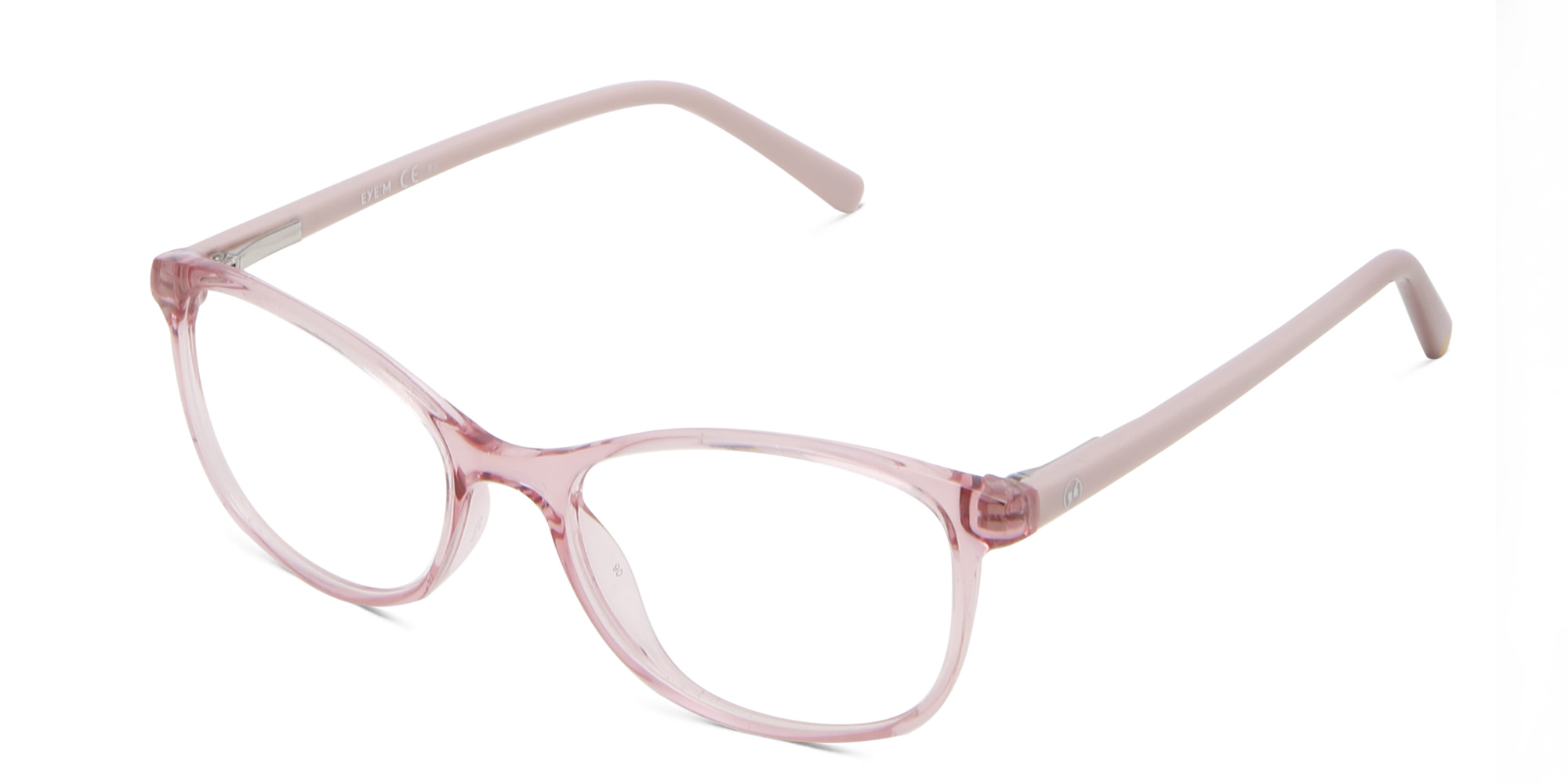 EYE'M Kids Cat Eye Eyeglasses in Pink – Product Photo 2
