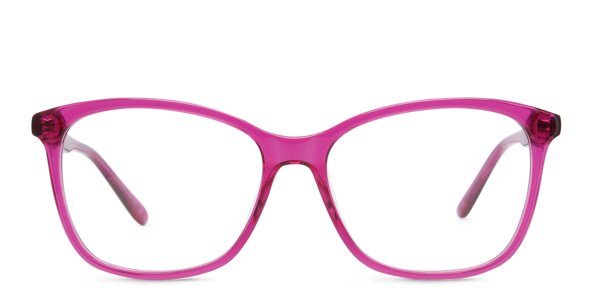 Shop EYE'M Kids Square Eyeglasses in Pink online.