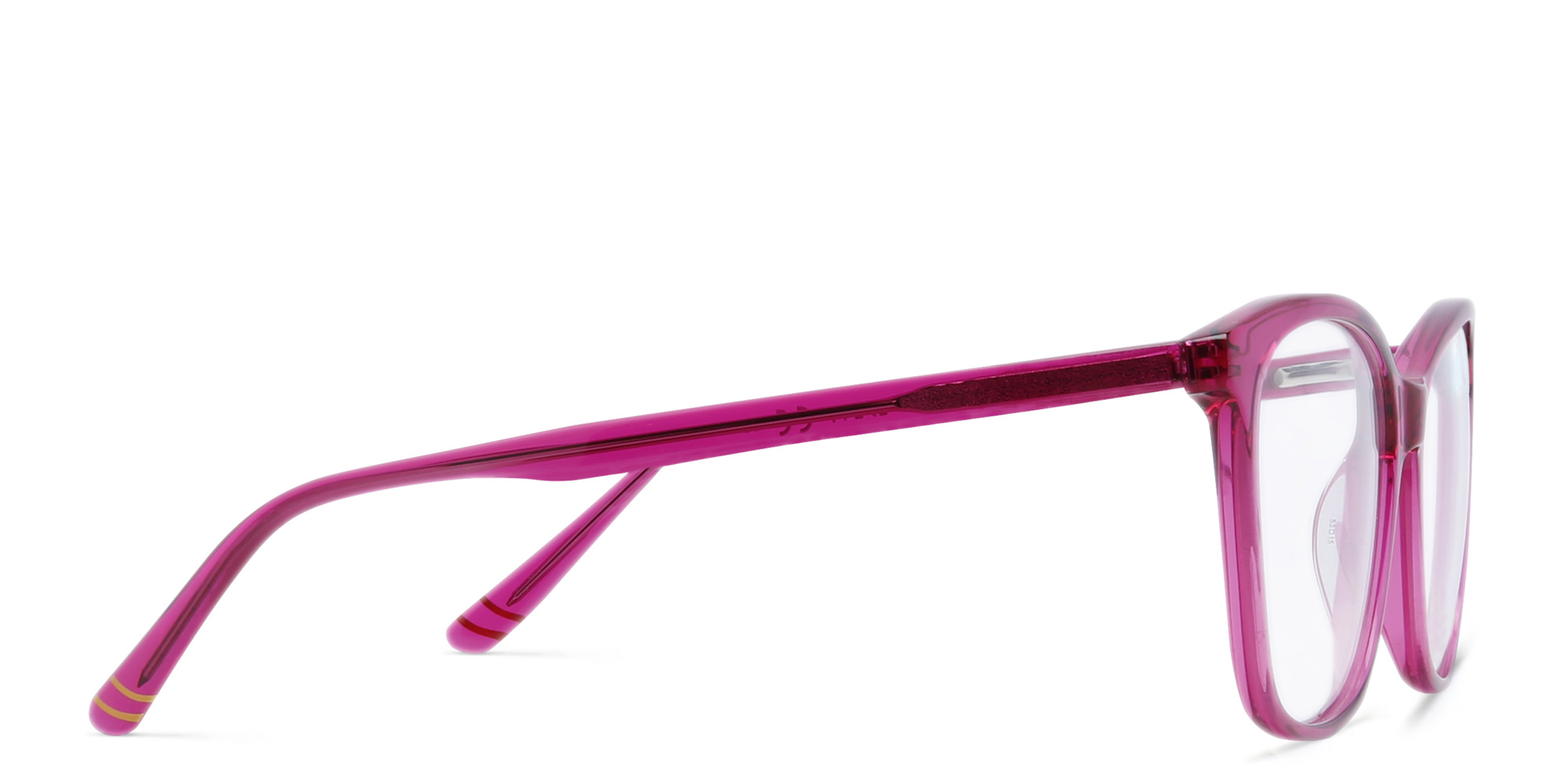 Shop EYE'M Kids Square Eyeglasses in Pink online.