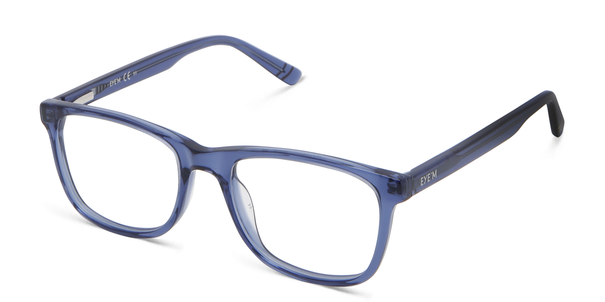 Shop EYE'M Kids Rectangle Eyeglasses in Blue online.