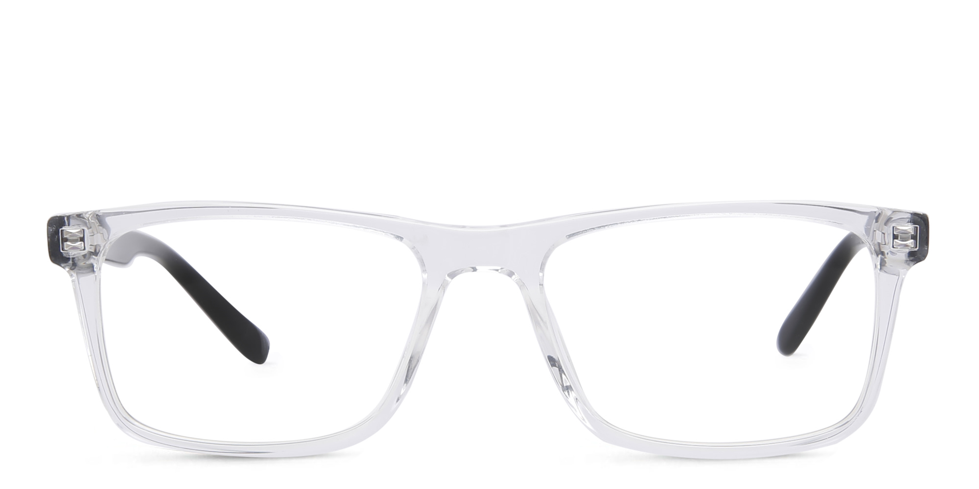 EYE'M Kids Rectangle Eyeglasses in Clear – Product Photo 1