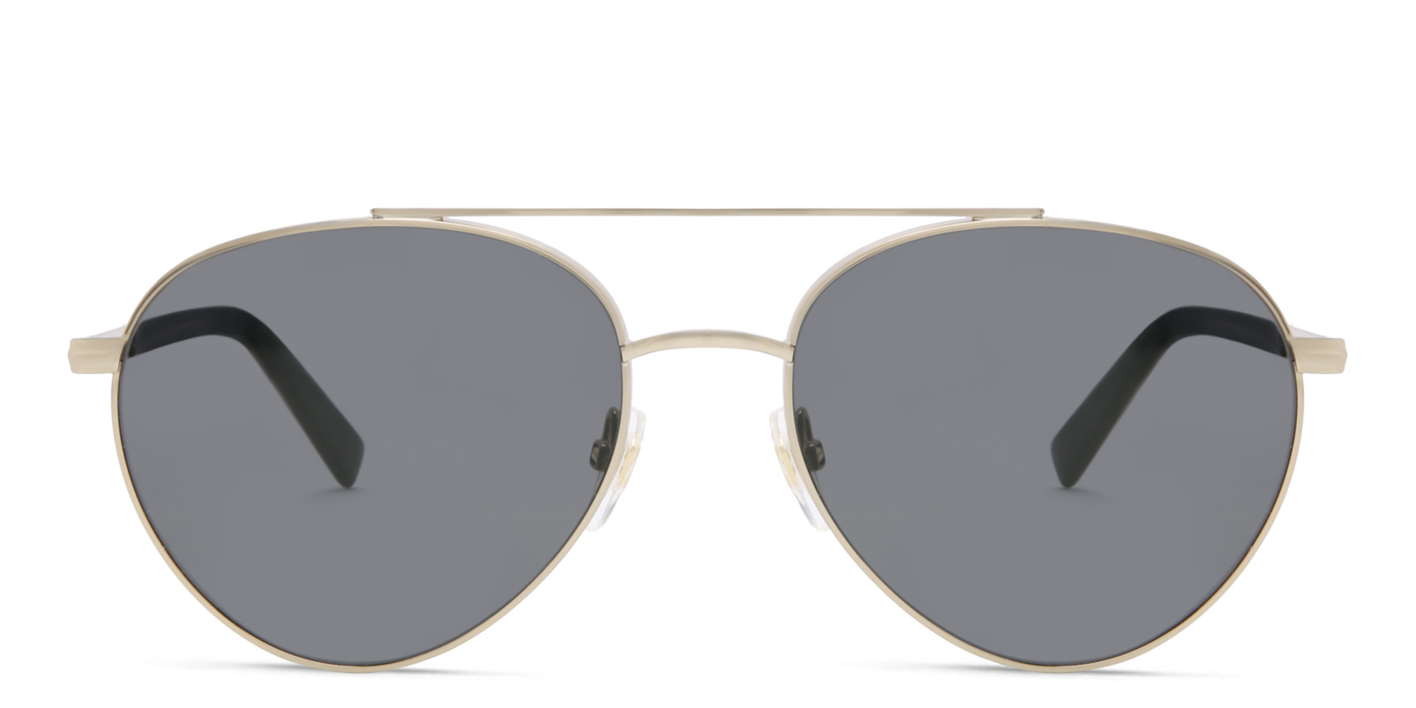 Shop EYE'M Round Sunglasses in Gold online.