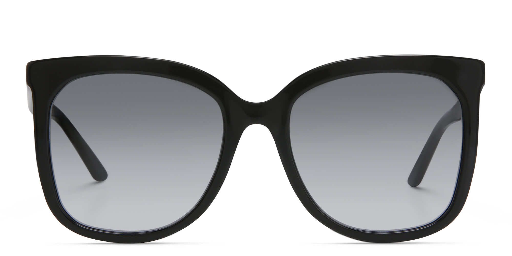 EYE'M Square Sunglasses in Black – Product Photo 1