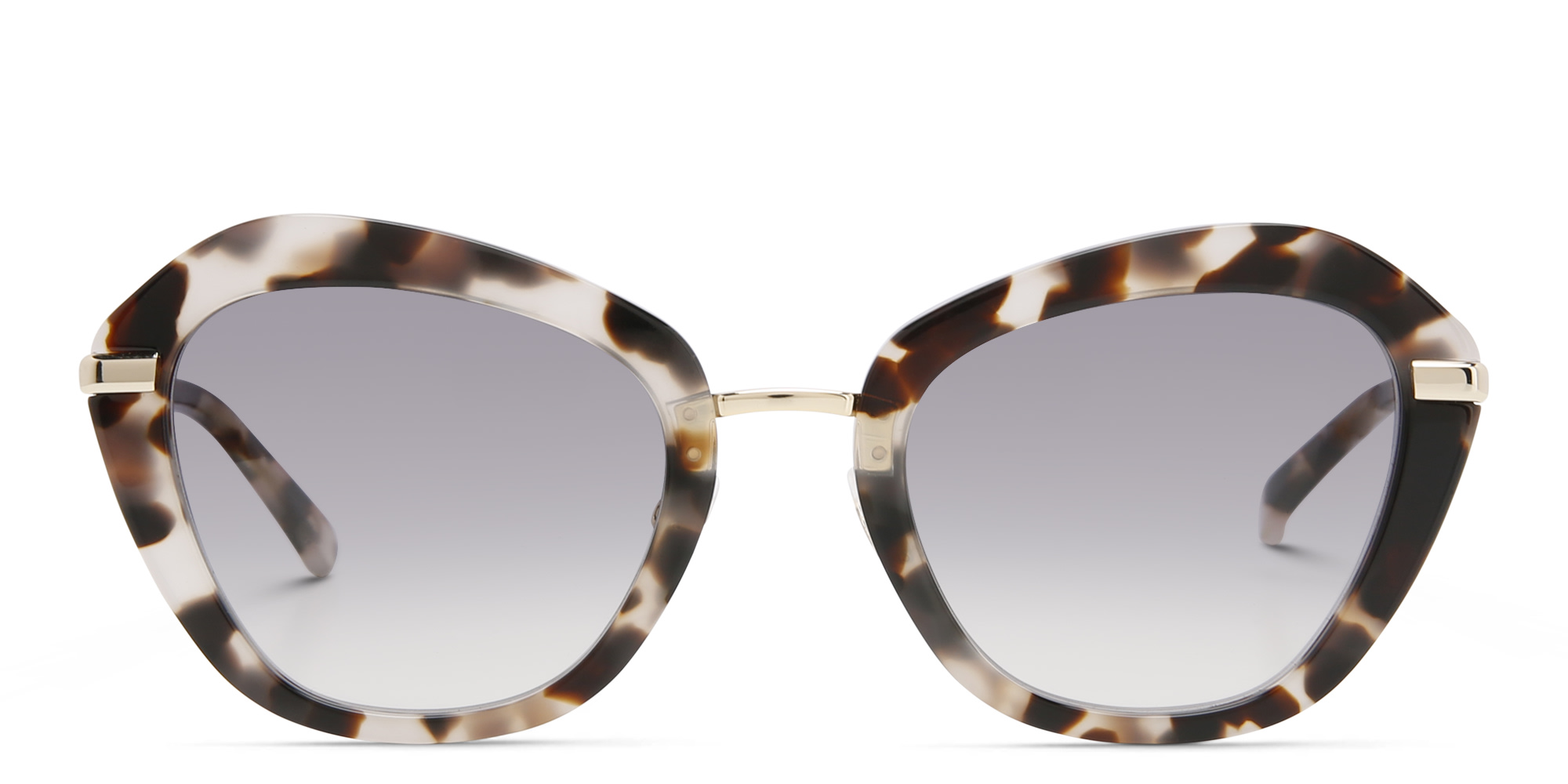 EYE'M Irregular Sunglasses in Grey – Product Photo 1