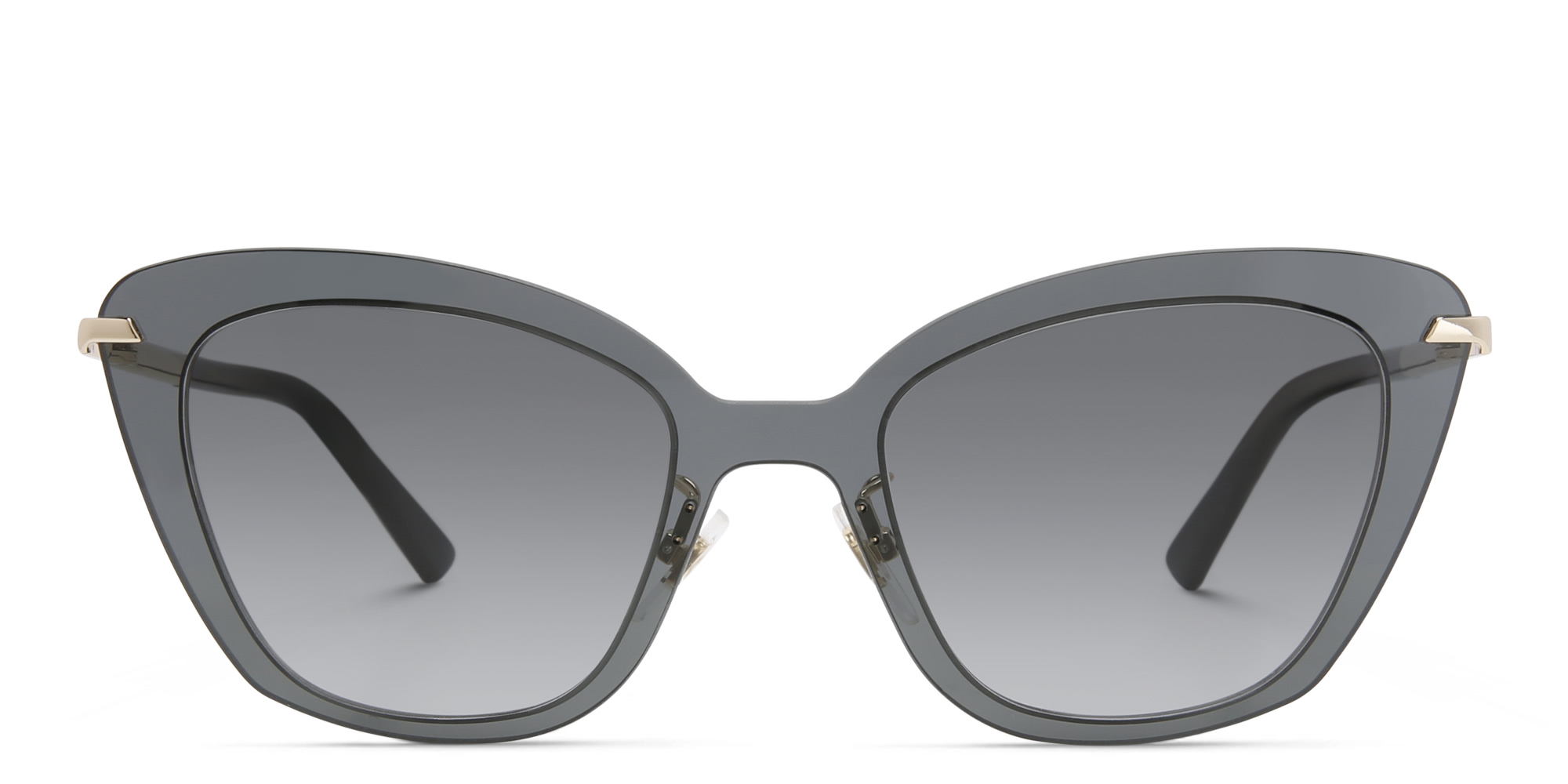 EYE'M Cat Eye Sunglasses in Grey – Product Photo 1