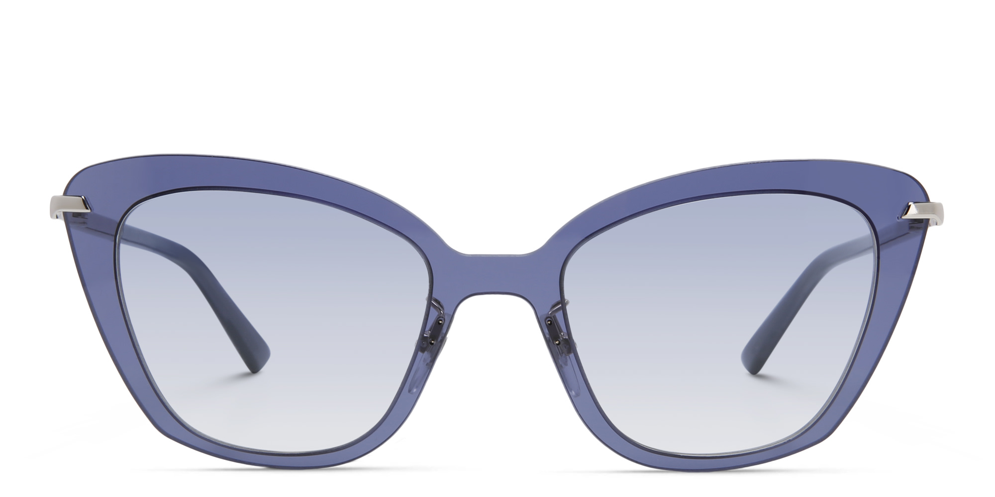 EYE'M Cat Eye Sunglasses in Blue – Product Photo 1