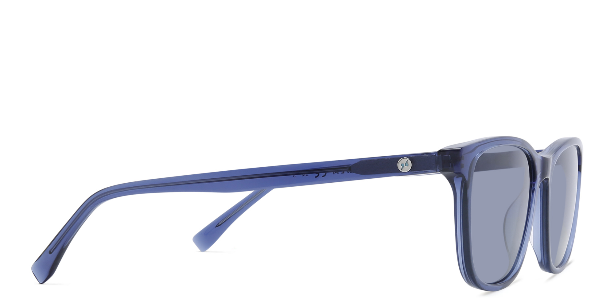 Shop EYE'M Square Sunglasses in Blue online.