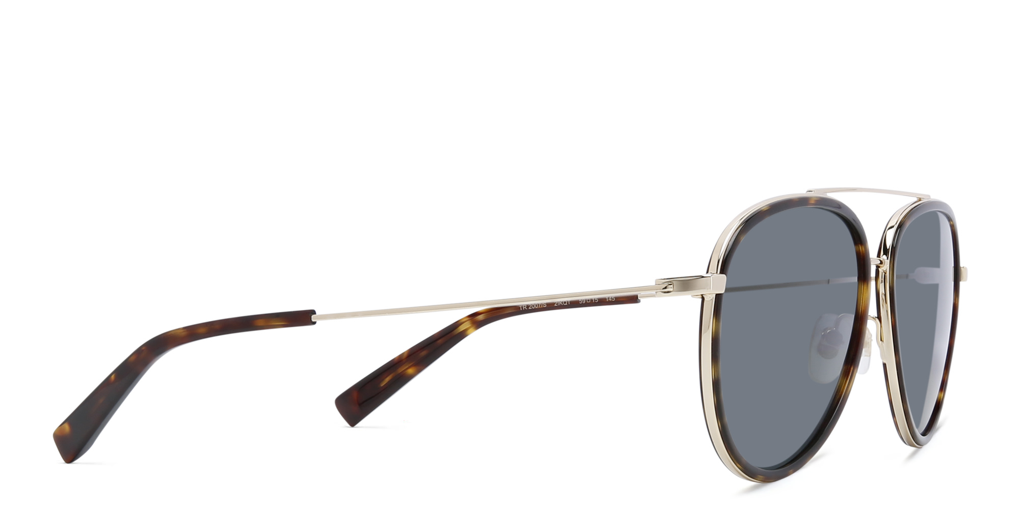 Shop EYE'M Unisex Aviator Sunglasses in Havana online.