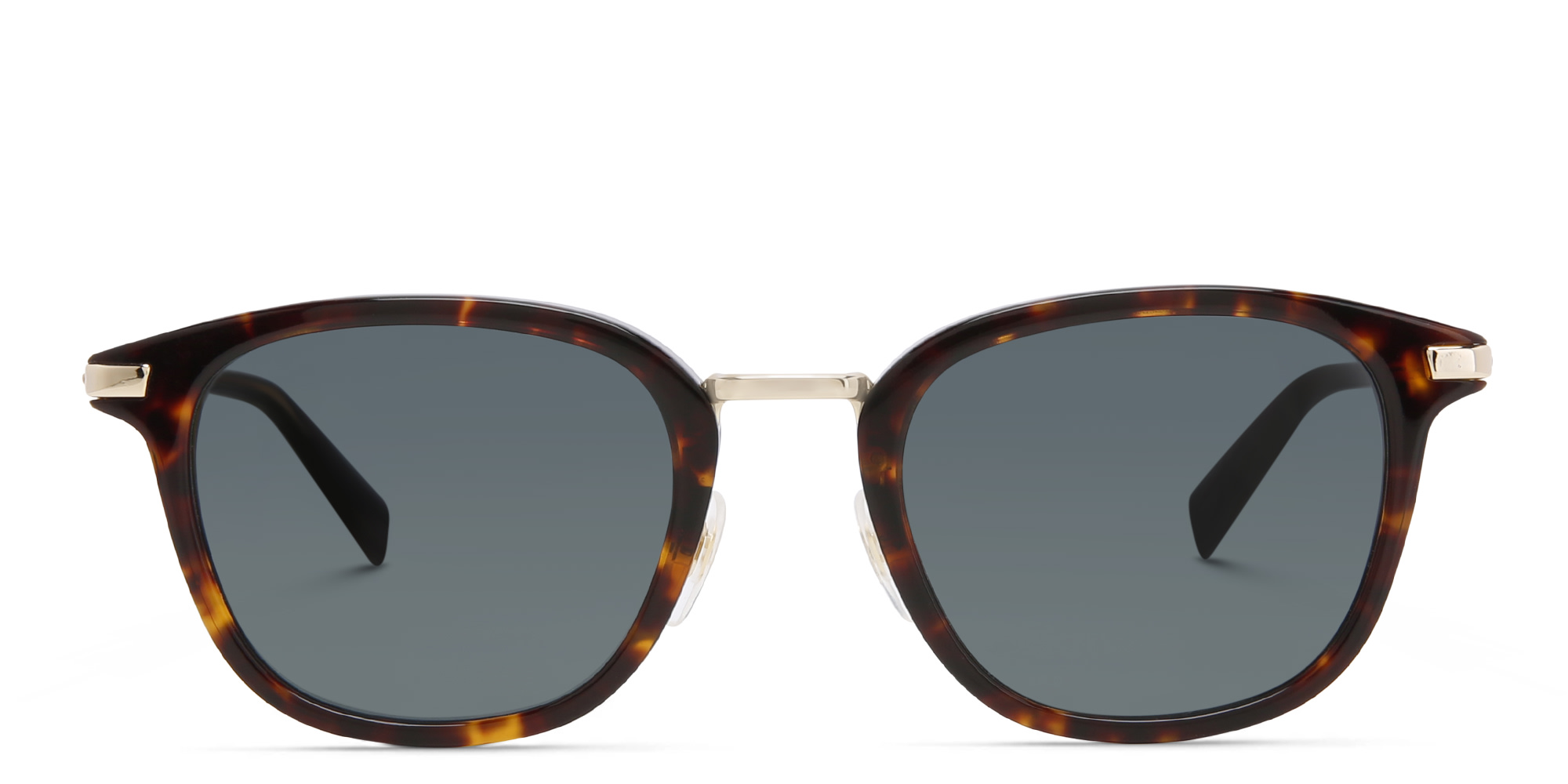 Shop EYE'M Unisex Square Sunglasses in Havana online.