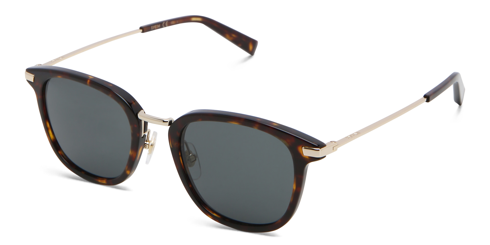 Shop EYE'M Unisex Square Sunglasses in Havana online.