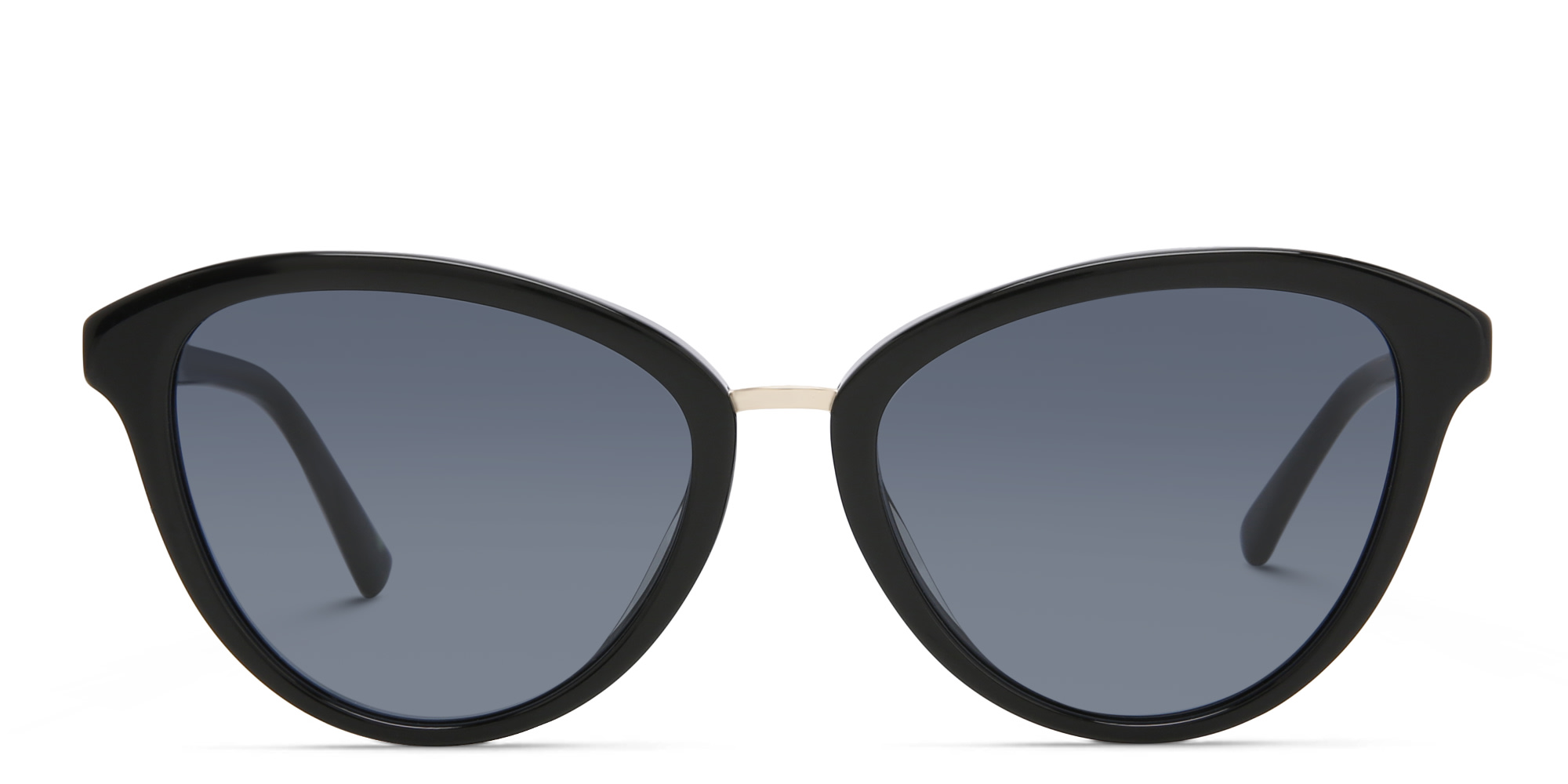 EYE'M Cat Eye Sunglasses in Black – Product Photo 1