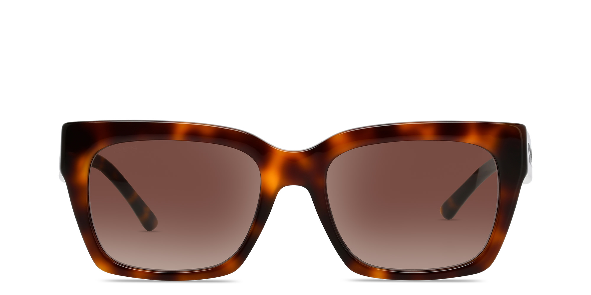 EYE'M Square Sunglasses in Havana – Product Photo 1
