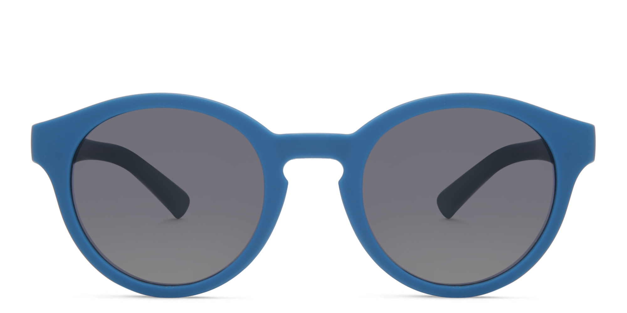 EYE'M Kids Round Sunglasses in Blue – Product Photo 1