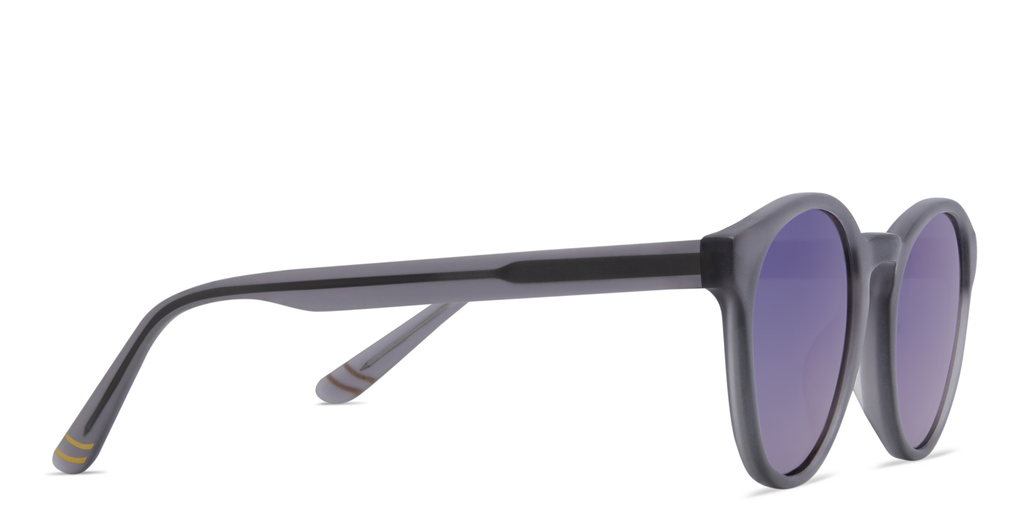 EYE'M Kids Round Sunglasses in Grey – Product Photo 3