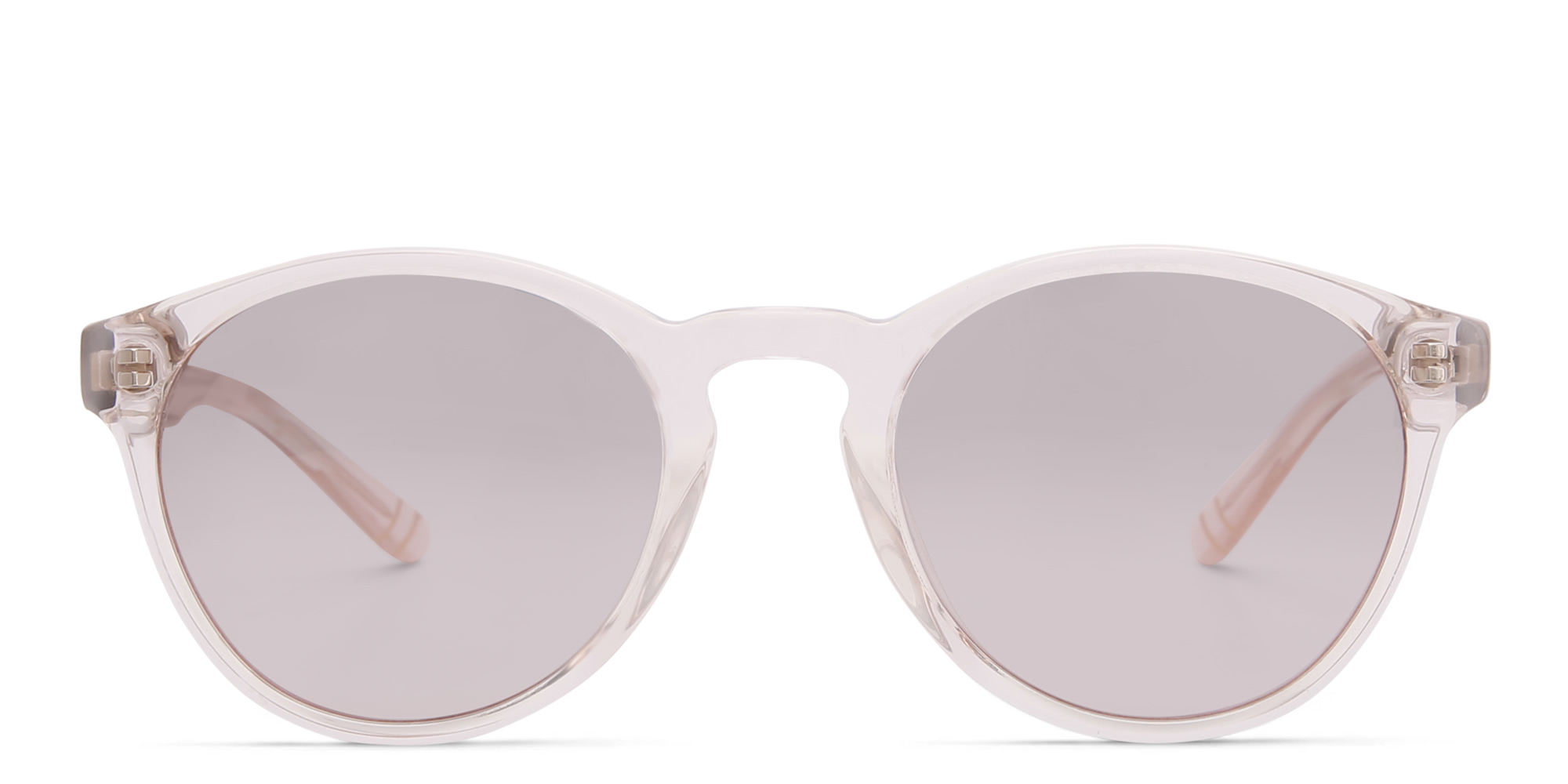 EYE'M Kids Round Sunglasses in Nude – Product Photo 1