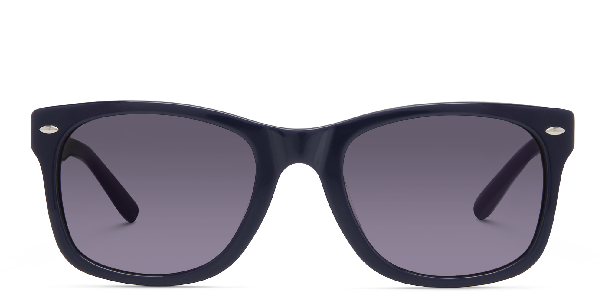 EYE'M Kids Square Sunglasses in Blue – Product Photo 1