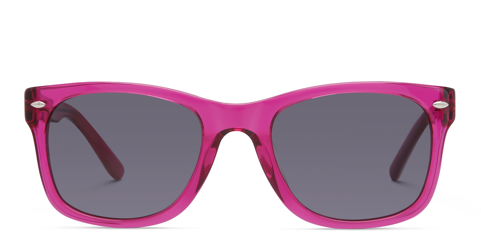 EYE'M Kids Square Sunglasses in Pink – Product Photo 1