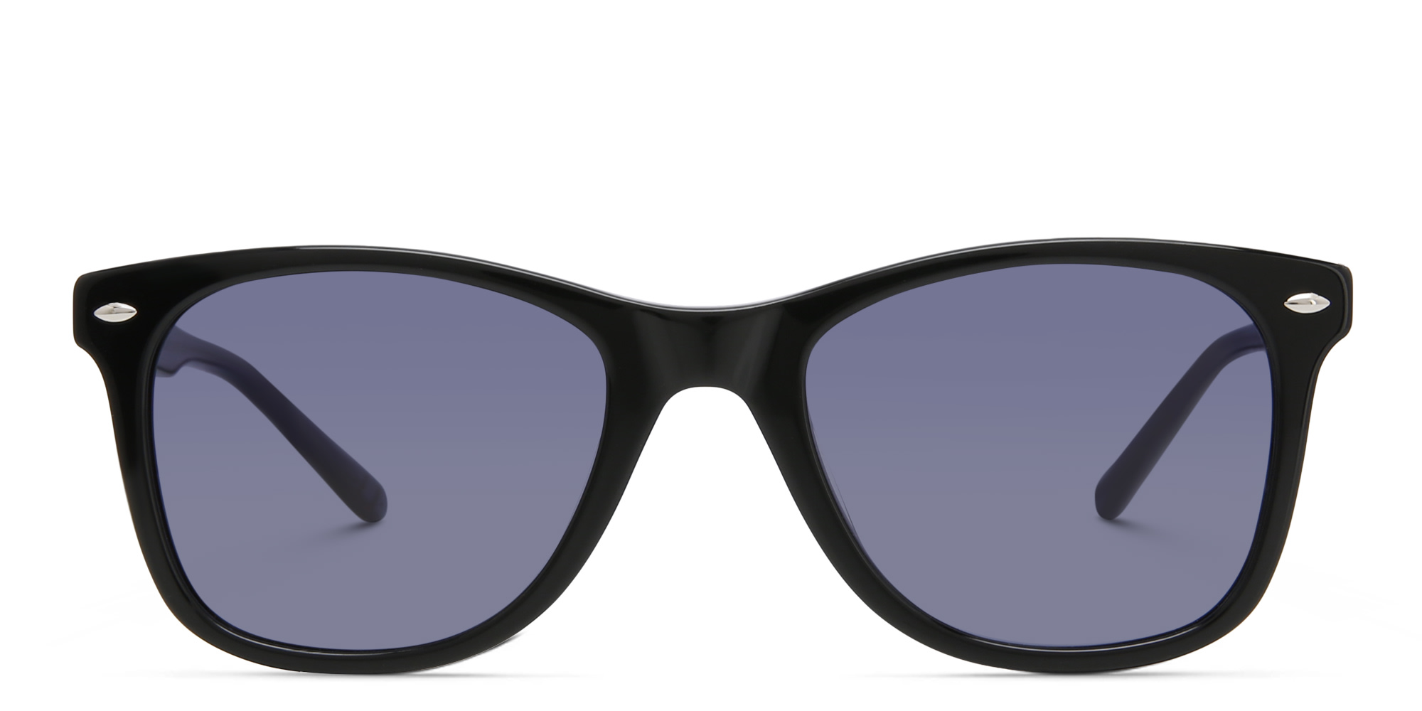 EYE'M Kids Square Sunglasses in Black – Product Photo 1