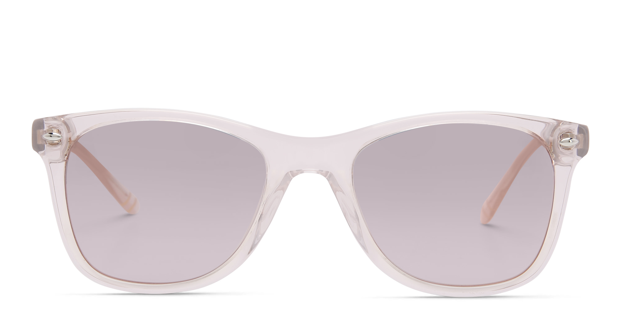 EYE'M Kids Square Sunglasses in Nude – Product Photo 1