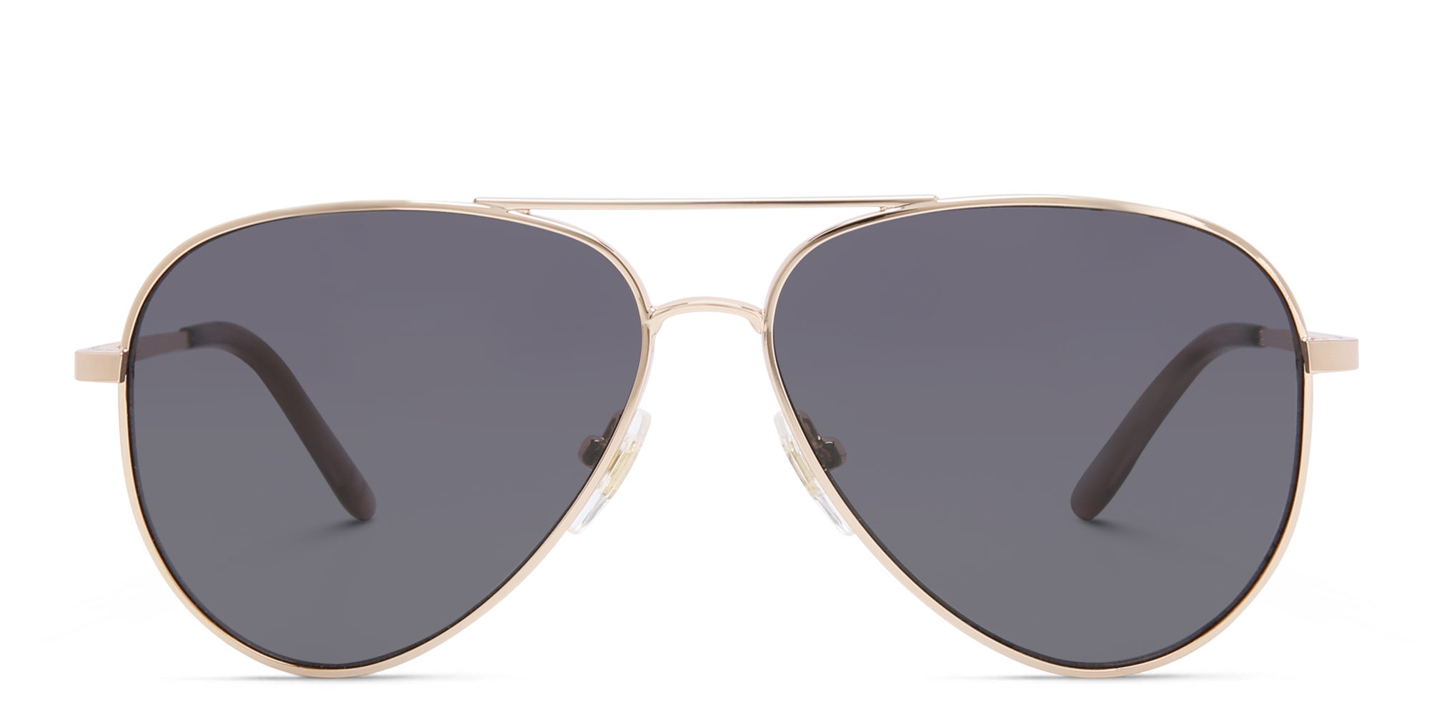 EYE'M Kids Aviator Sunglasses in Gold – Product Photo 1