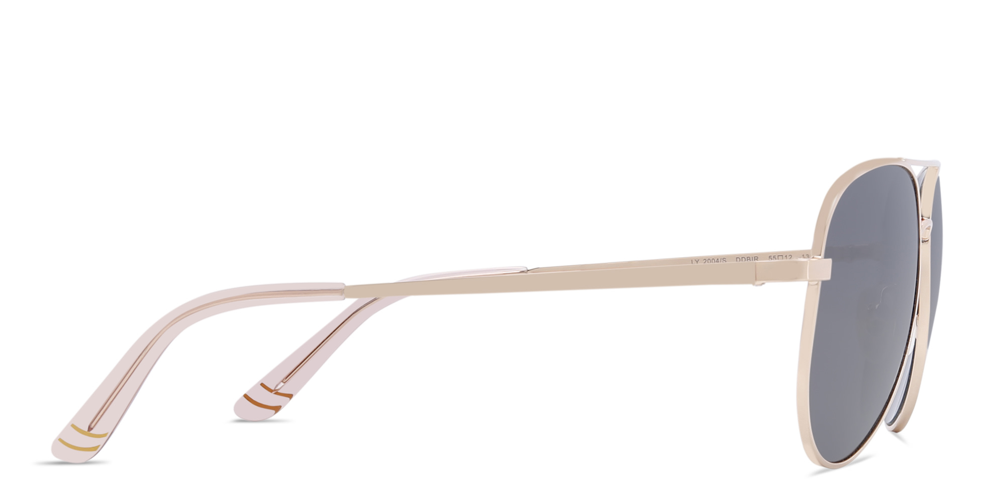 EYE'M Kids Aviator Sunglasses in Gold – Product Photo 3