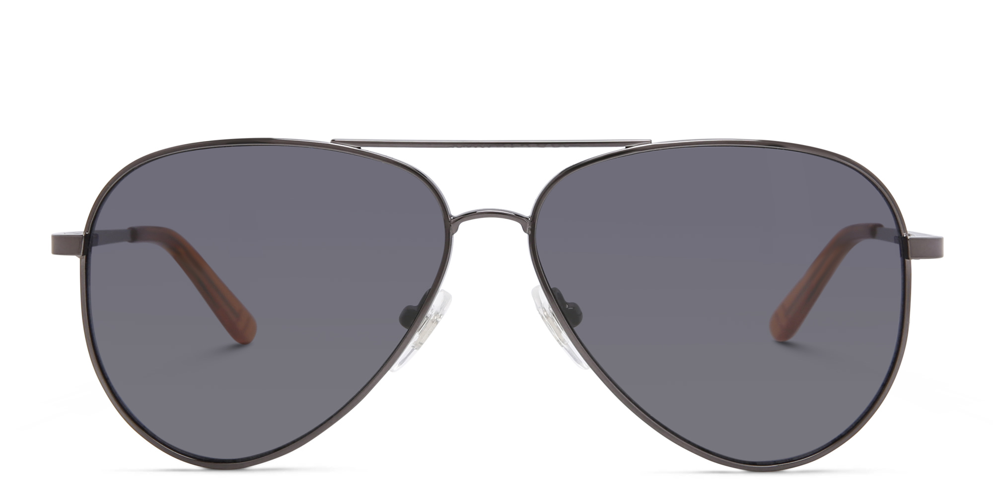 EYE'M Kids Aviator Sunglasses in Gunmetal – Product Photo 1