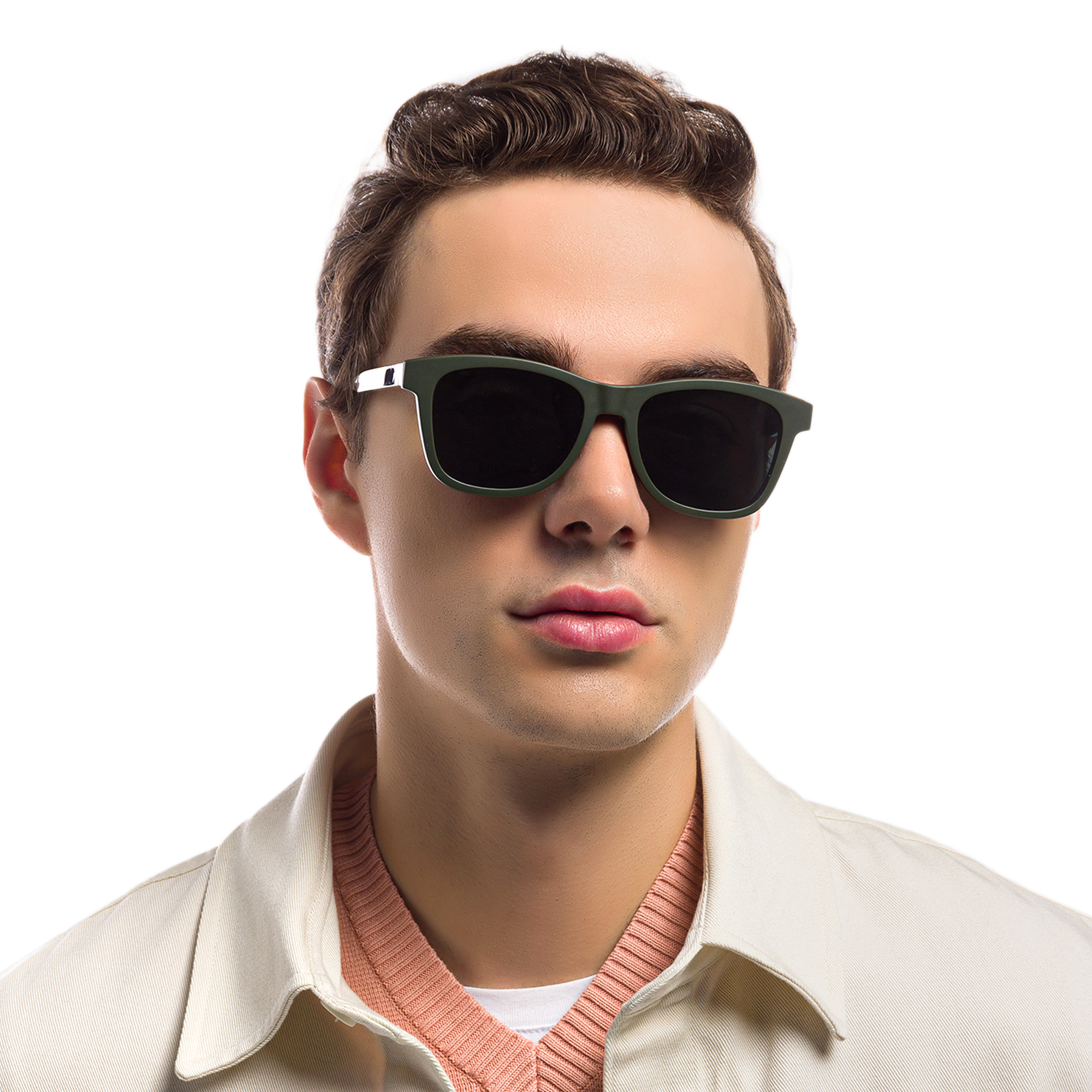 نظارة طبية مربعة من EYE'M بلون مموه - صورة المنتج 8