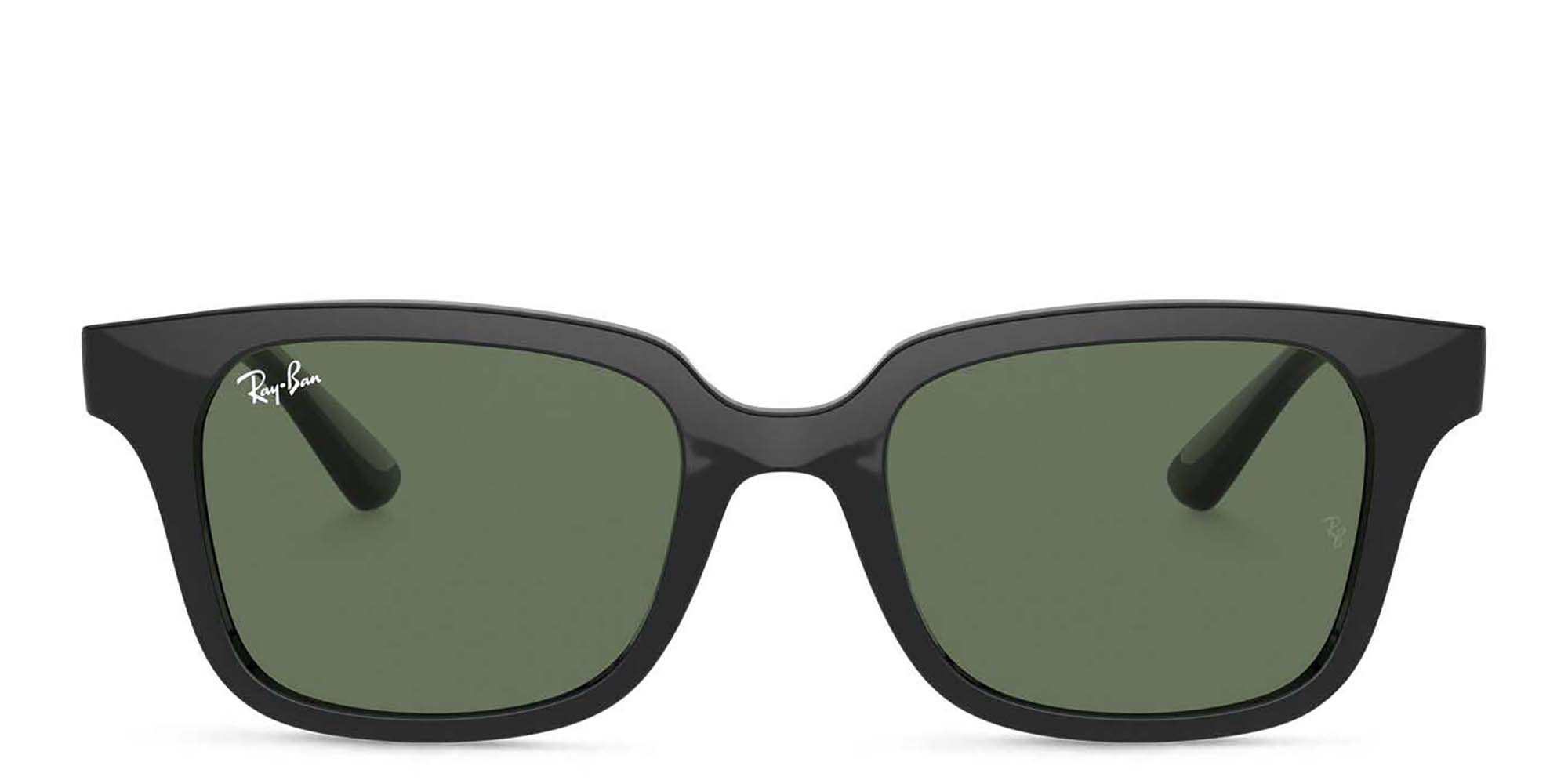 Ray-Ban Junior Kids Square Sunglasses in Black – Product Photo 1