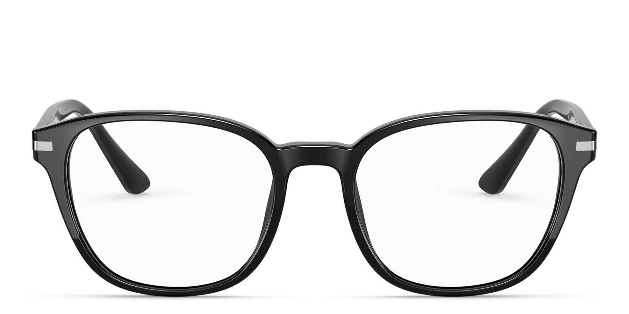 PRADA Square Eyeglasses in Black – Product Photo 1