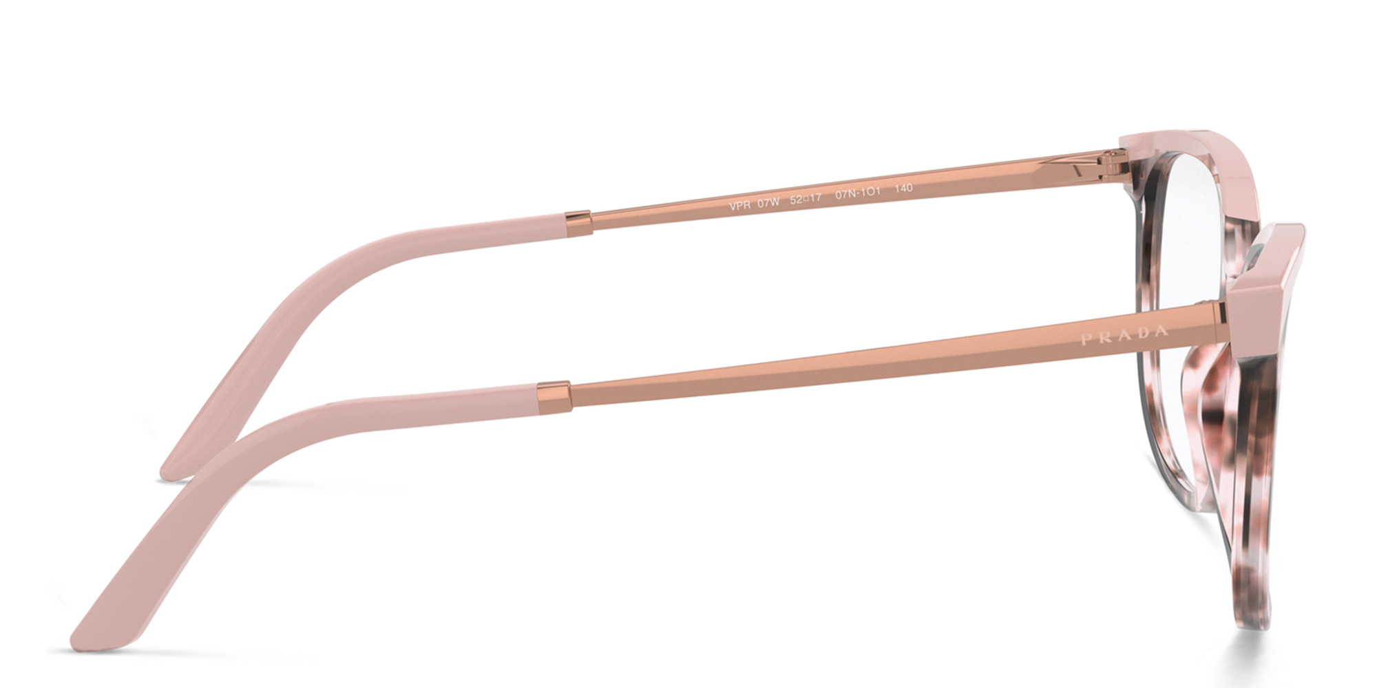 Shop PRADA Cat-Eye Eyeglasses in Orchid Tortoise online.