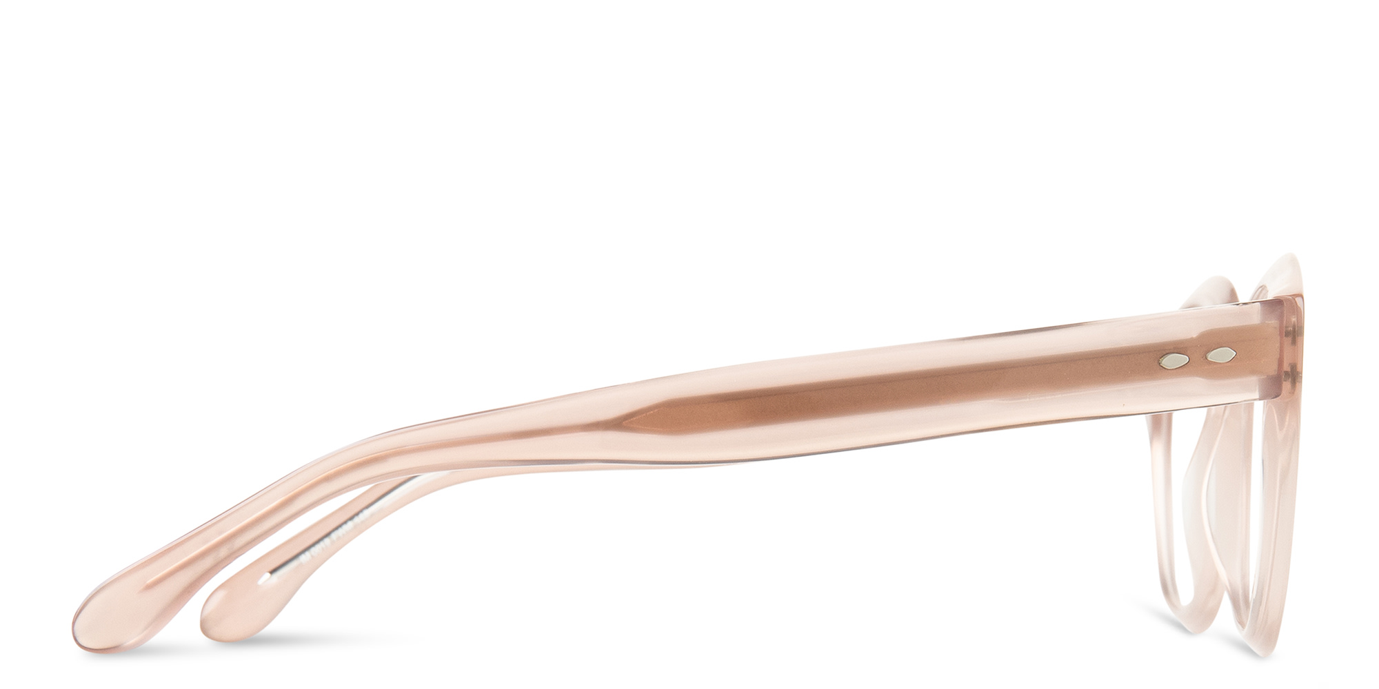 Shop ISABEL MARANT Round Eyeglasses in Nude online.