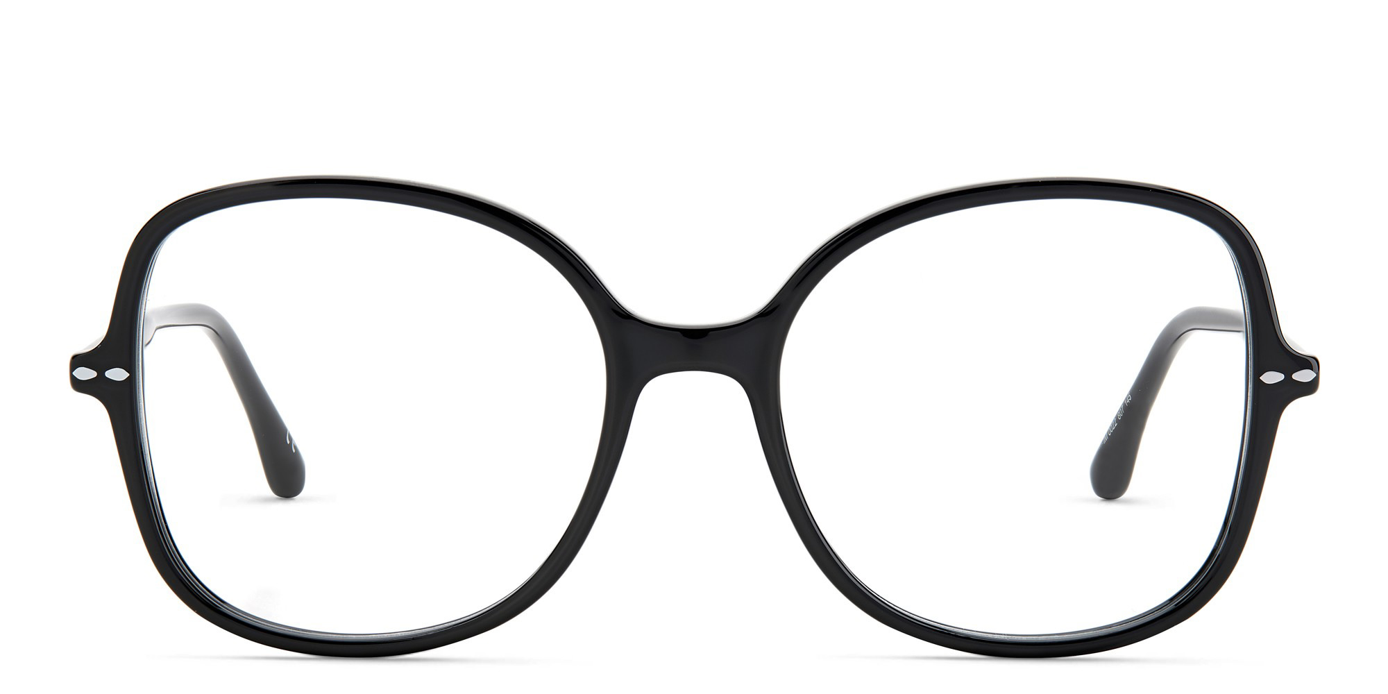 ISABEL MARANT Square Eyeglasses in Black – Product Photo 1