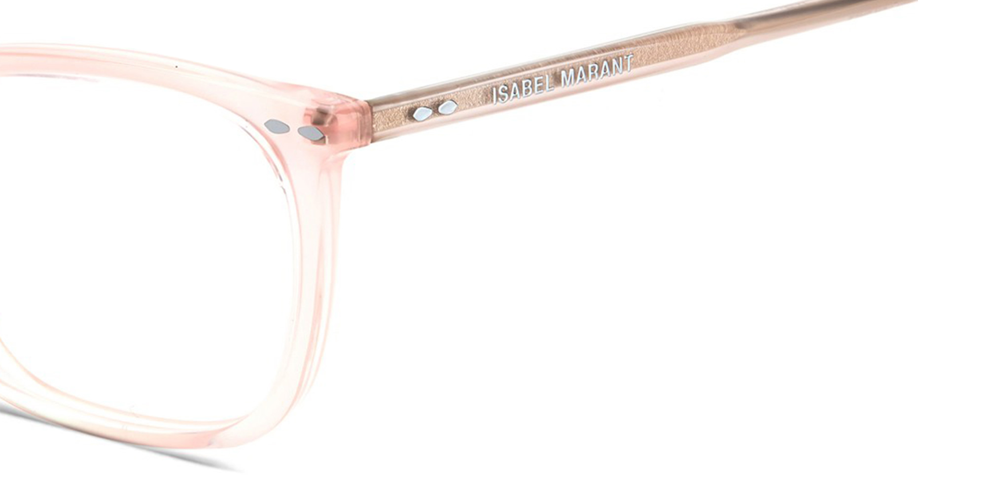 ISABEL MARANT Rectangle Eyeglasses in Pink – Product Photo 3