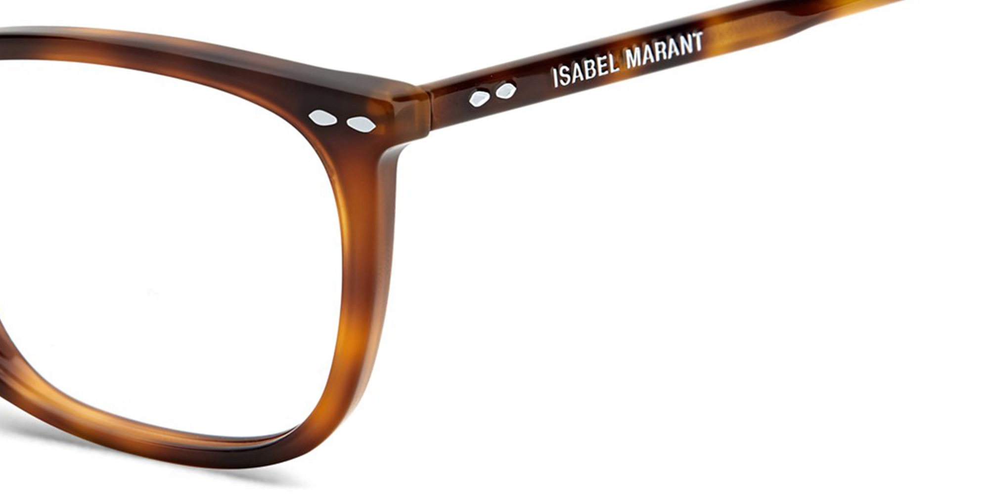 ISABEL MARANT Rectangle Eyeglasses in Havana – Product Photo 3