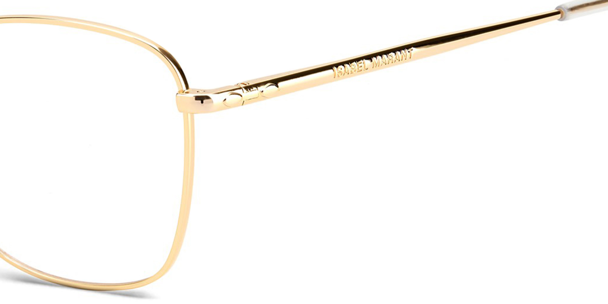 ISABEL MARANT Square Eyeglasses in Rose Gold – Product Photo 3
