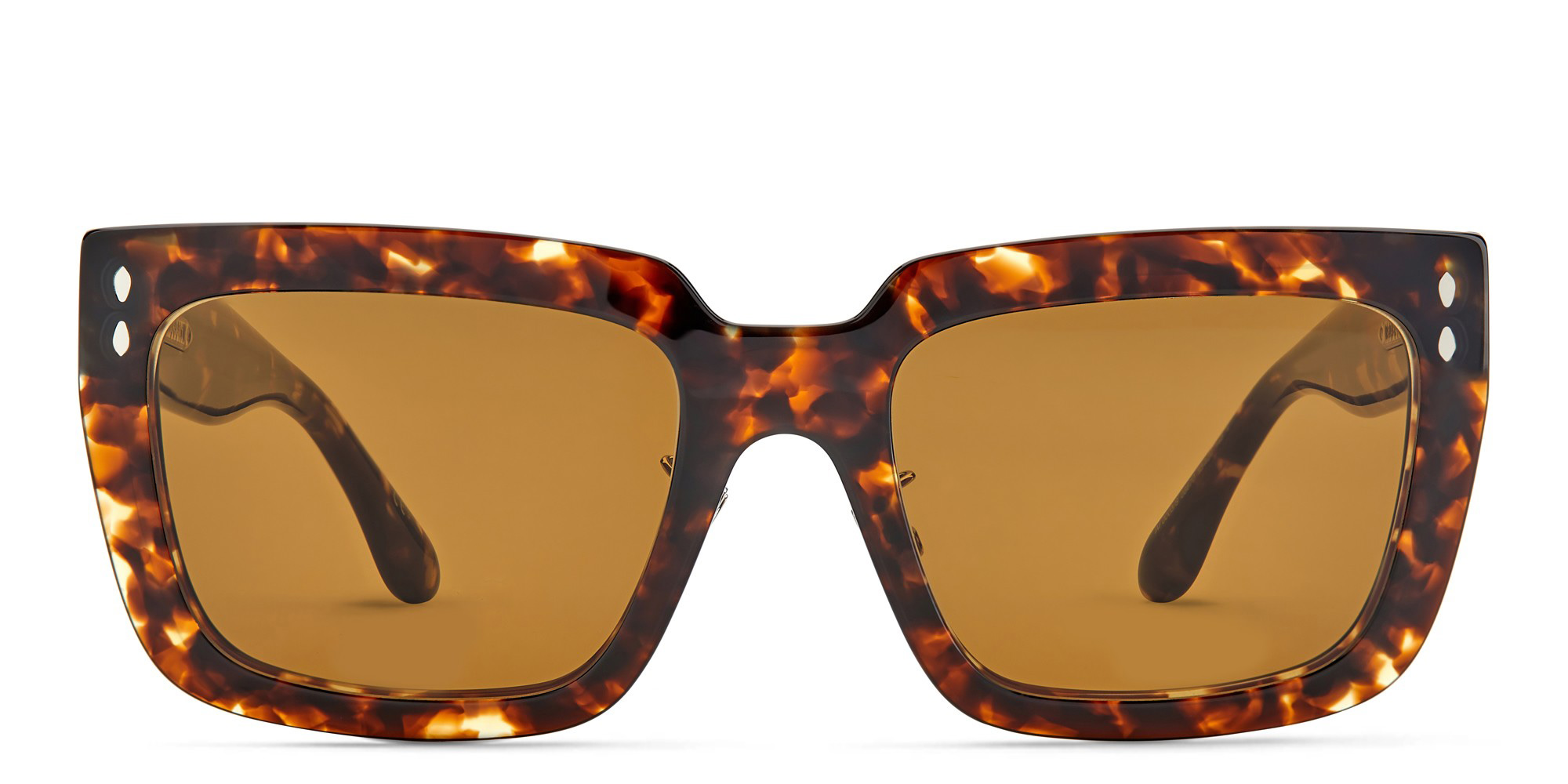 Shop ISABEL MARANT Square Sunglasses in Havana online.