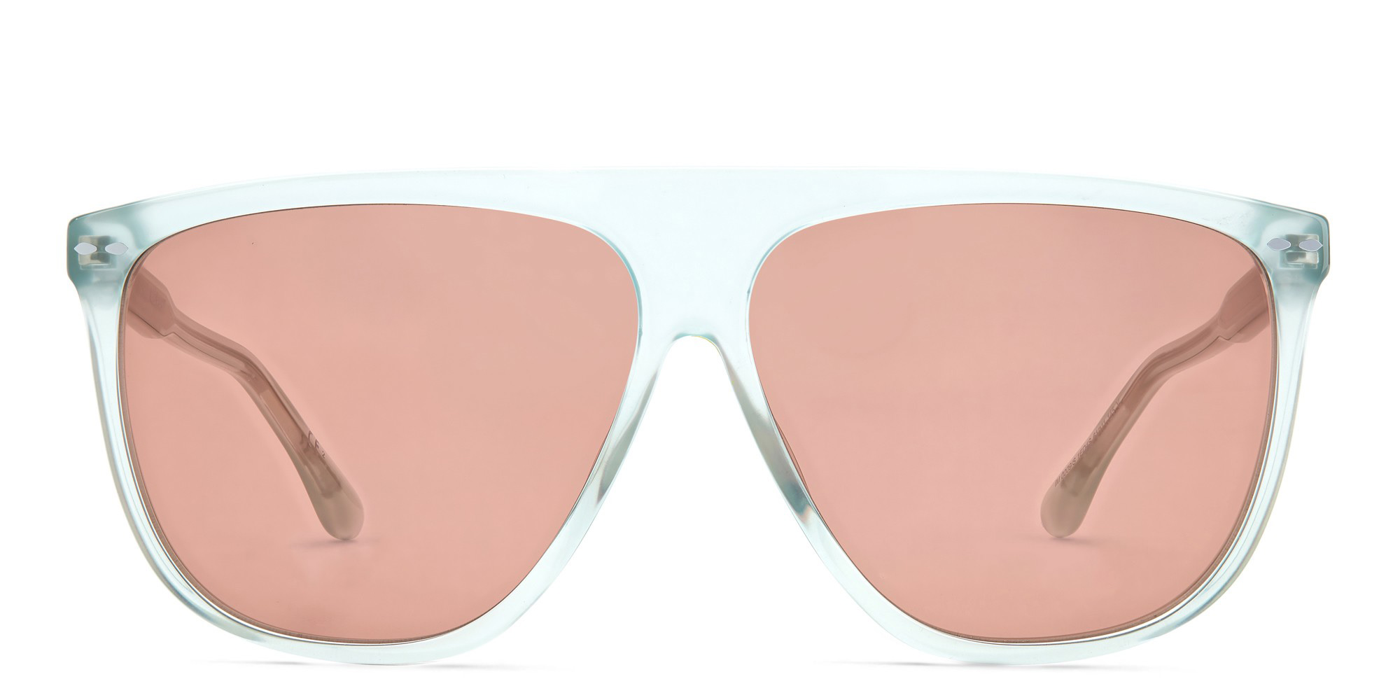 ISABEL MARANT Wide Aviator Sunglasses in Green – Product Photo 1