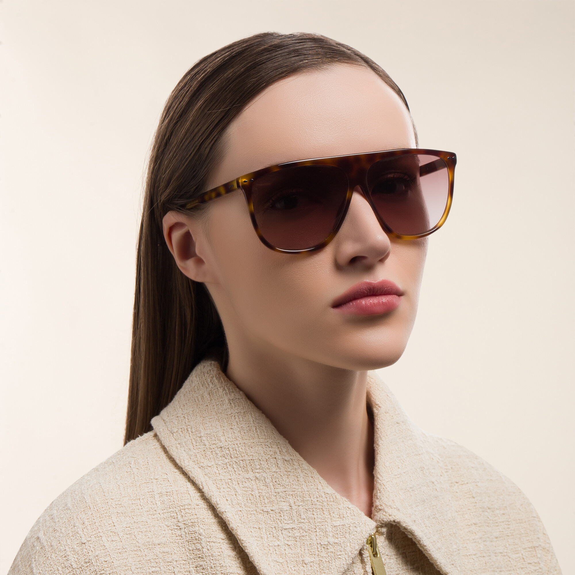 Shop ISABEL MARANT Square Sunglasses in Havana online.