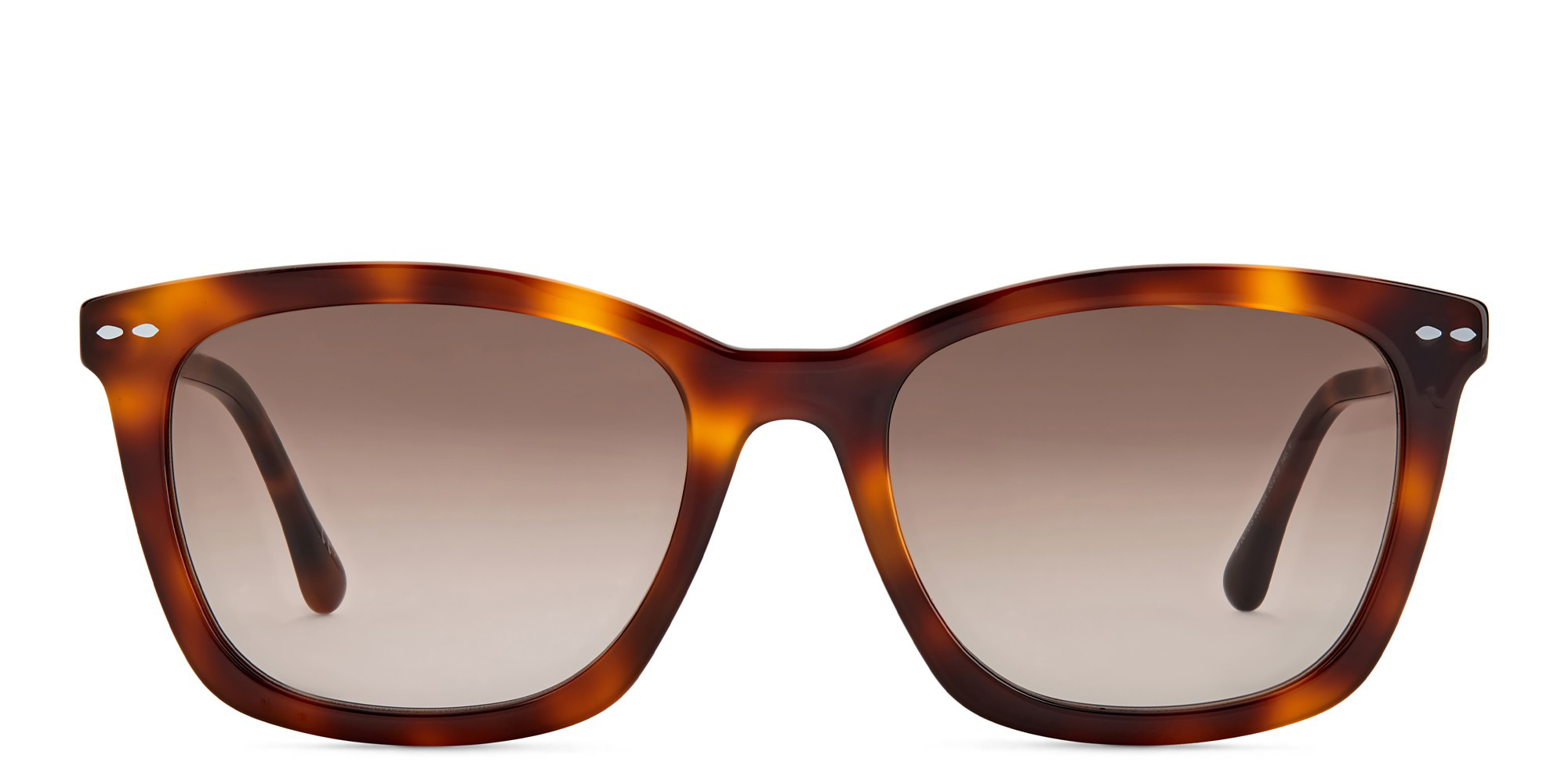 Shop ISABEL MARANT Rectangle Sunglasses in Havana online.