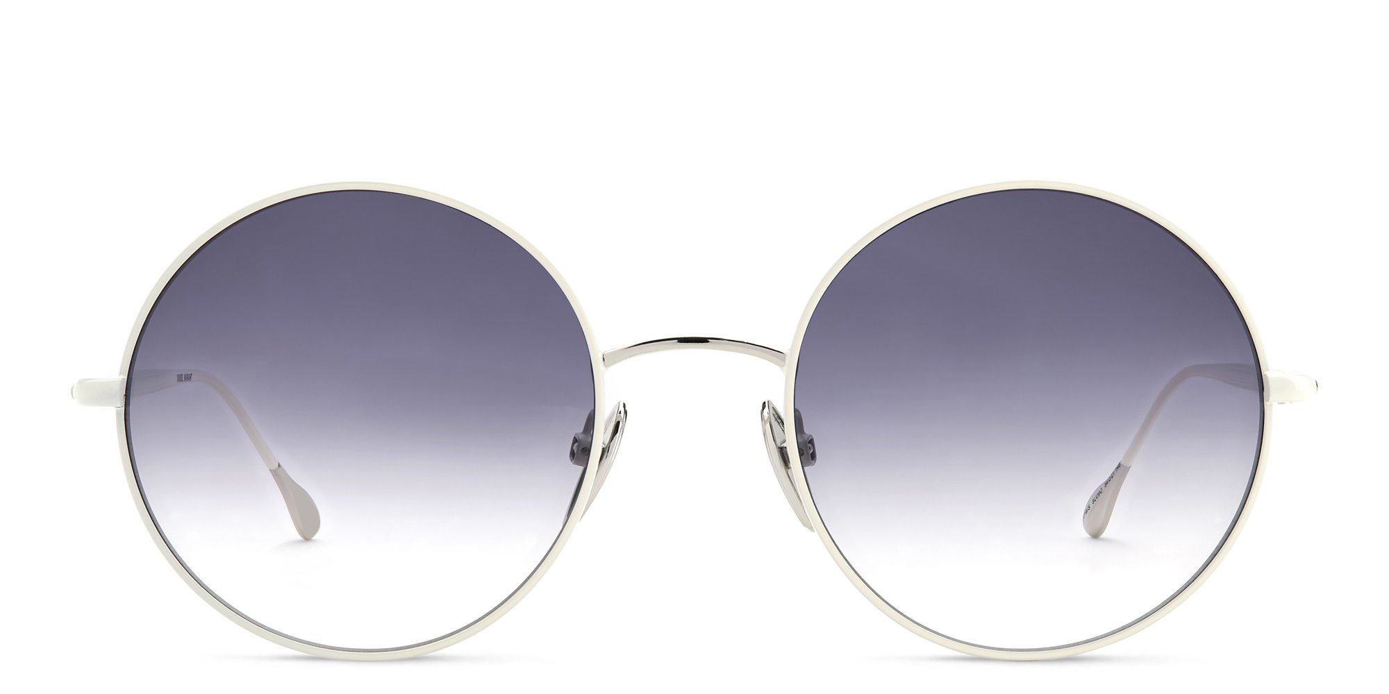 نظارة شمسية دائرية من إيزابيل مارانت بلون بلاديوم عاجي - صورة المنتج 1