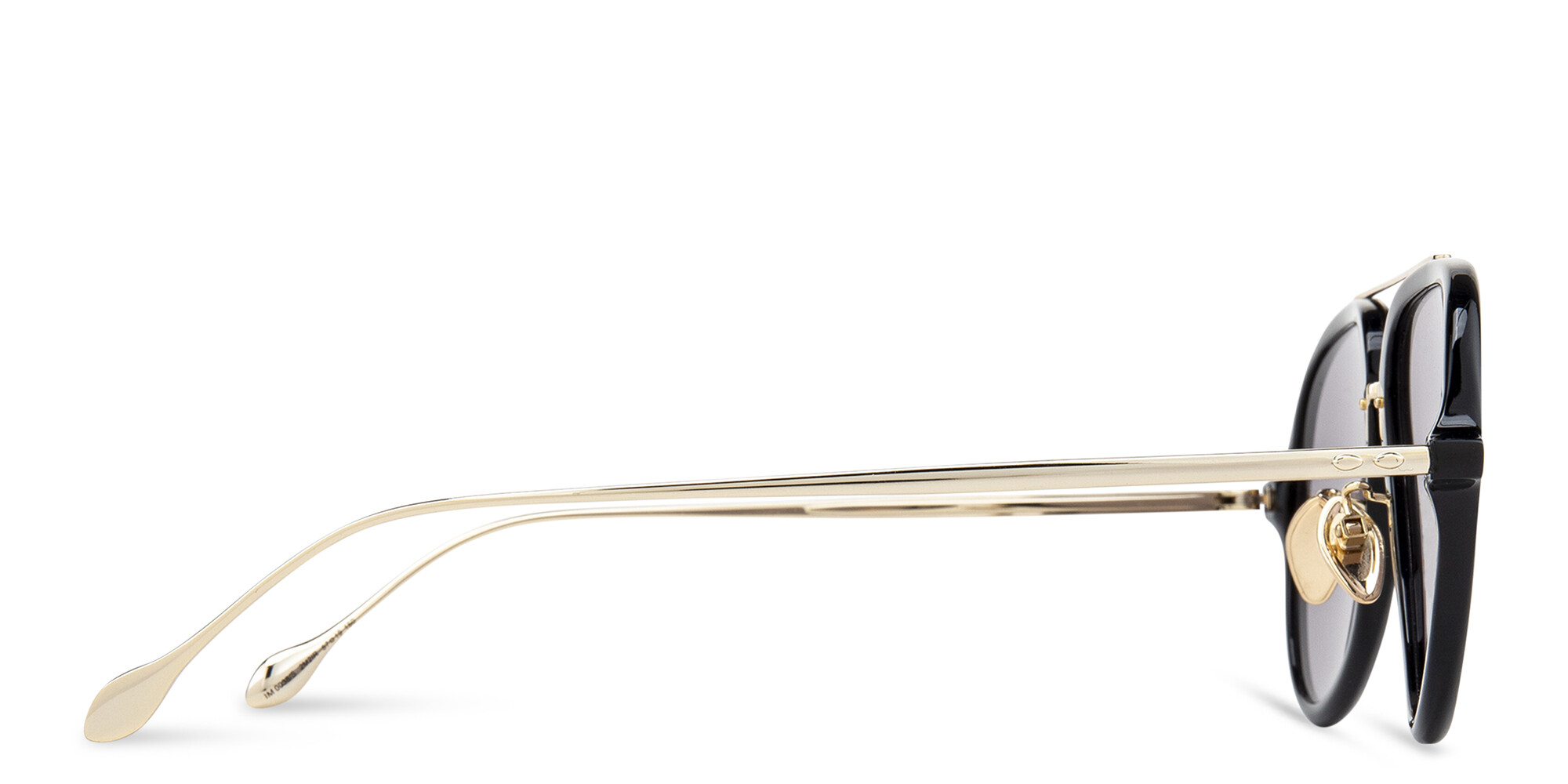 ISABEL MARANT Pilot Sunglasses in Black Gold – Product Photo 4