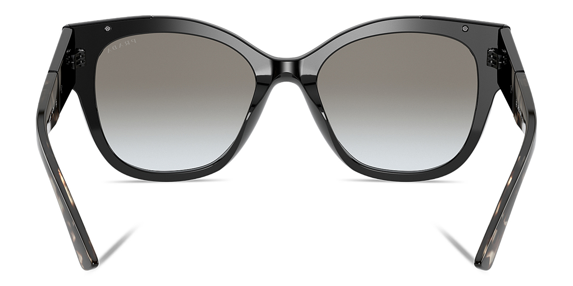 PRADA Square Sunglasses in Black – Product Photo 4