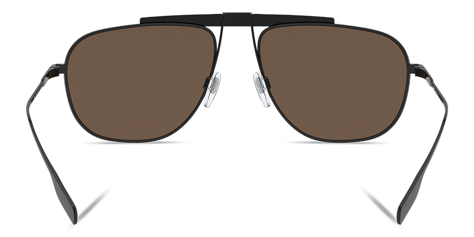 BURBERRY Aviator Sunglasses in Black – Product Photo 4